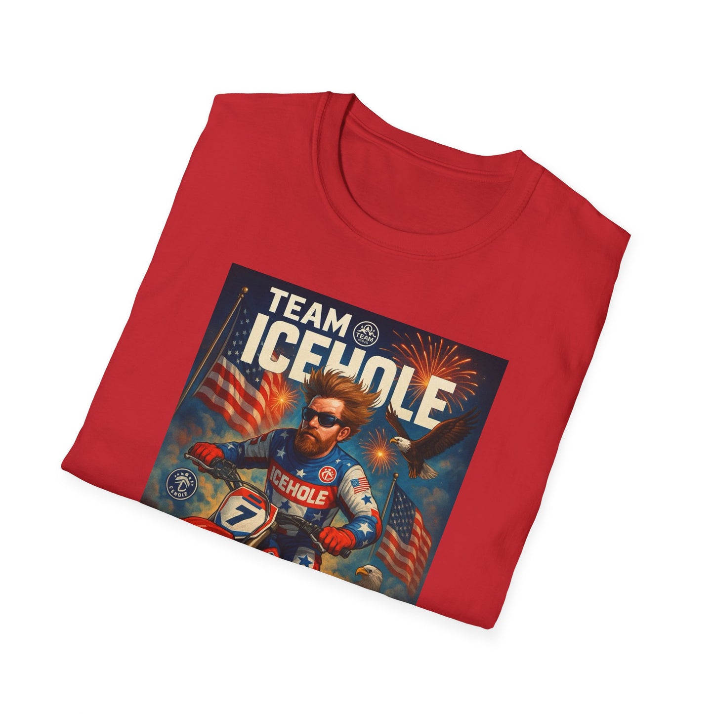 Team Icehole T-Shirt - Living Life One Video at a Time Merica