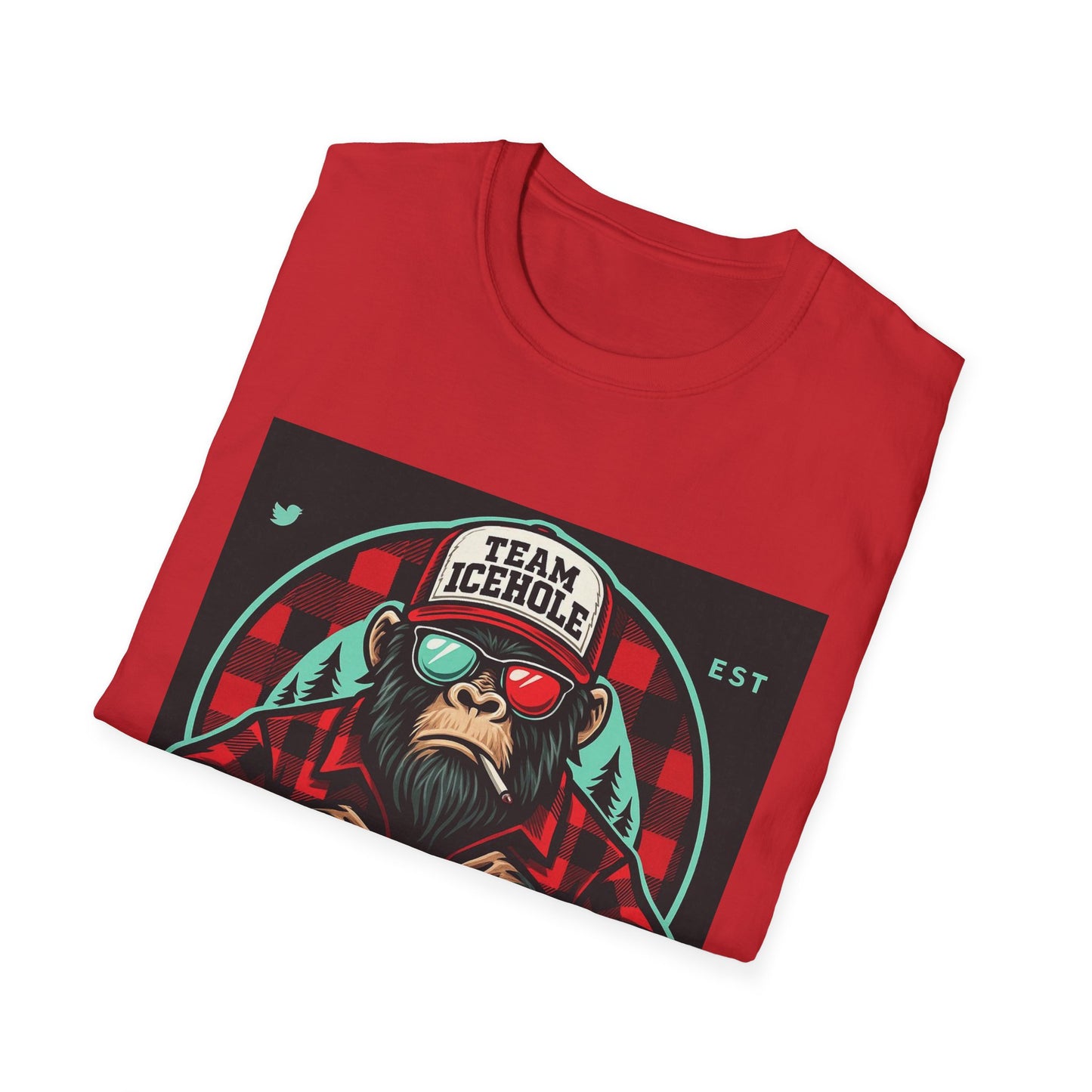 T-Shirt - Team IceHole Smoking BigFoot