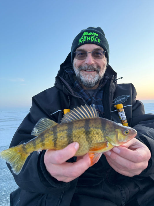 What We Bring Ice Fishing in Wisconsin