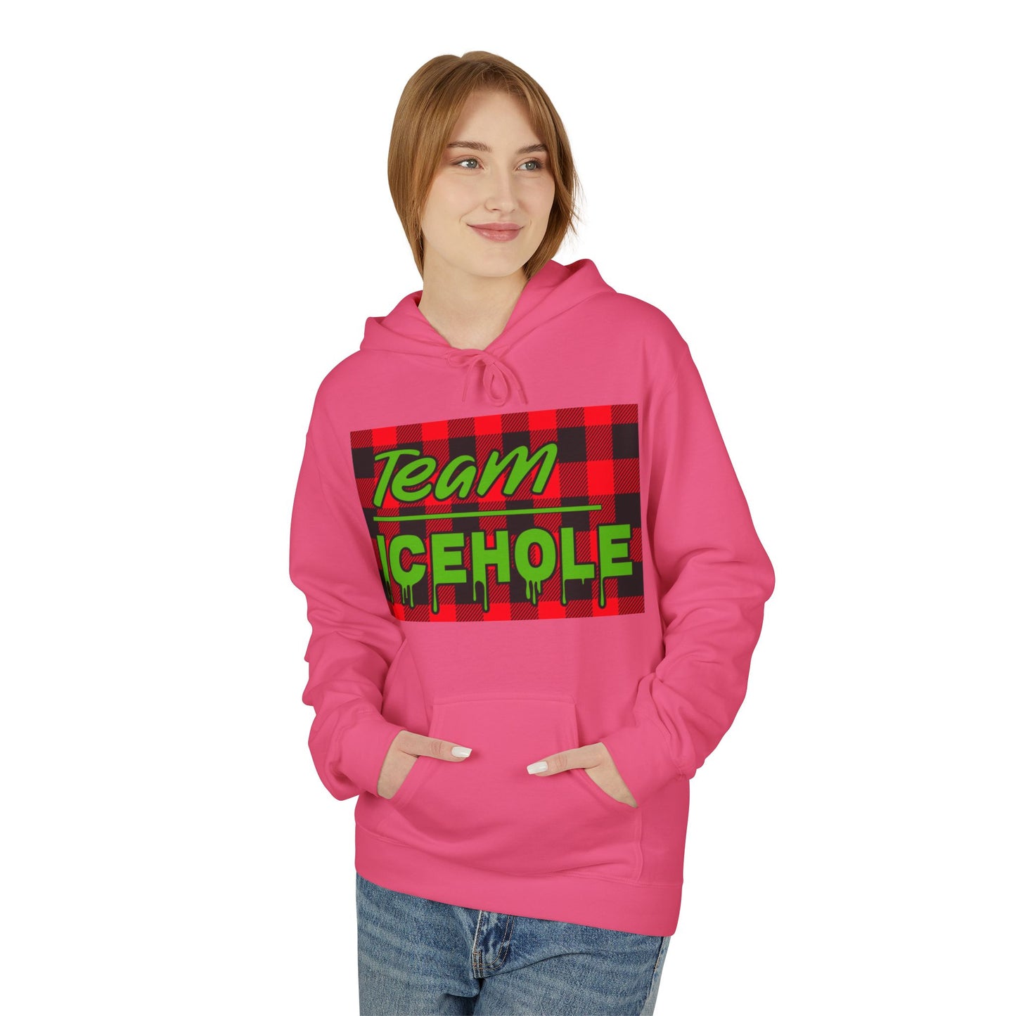 Team Icehole Fleece Hoodie - OG logo