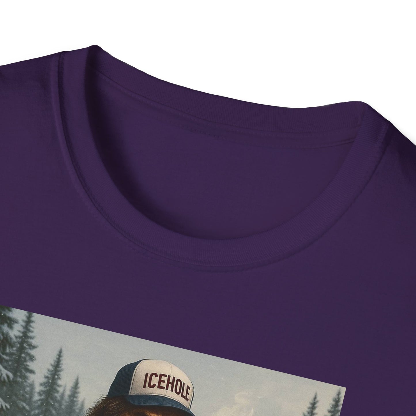 T-Shirt - Team IceHole Big Foot Mascot Feel the Nature!