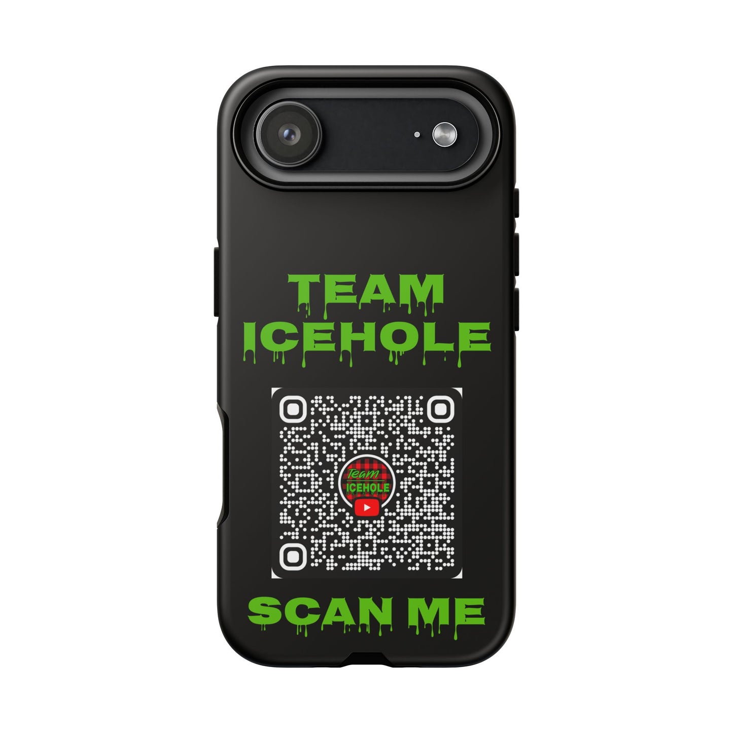 Phone Case — Team Icehole QR Scan Design