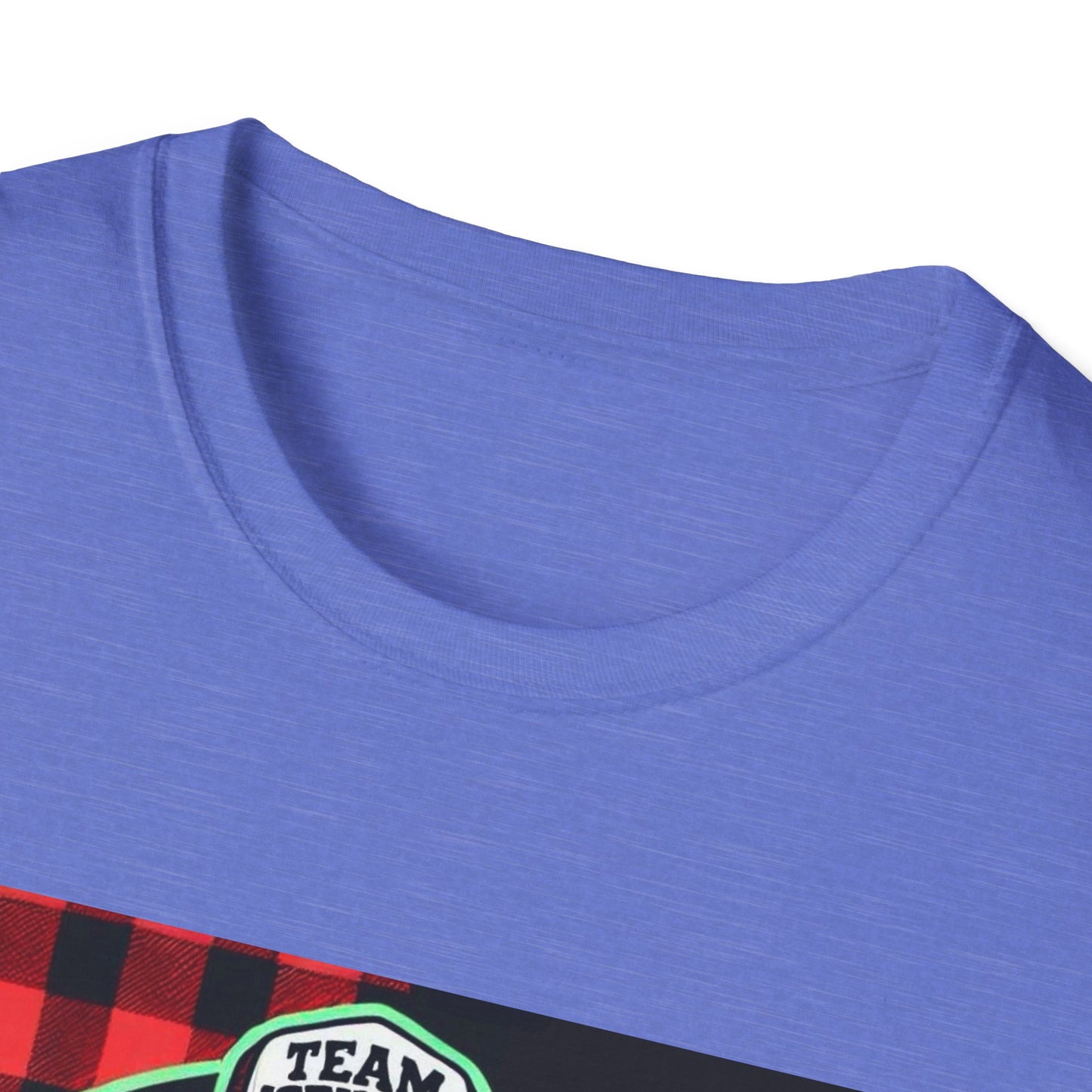 T-Shirt for Outdoor Enthusiasts - Team IceHole BigFoot Holding Logo