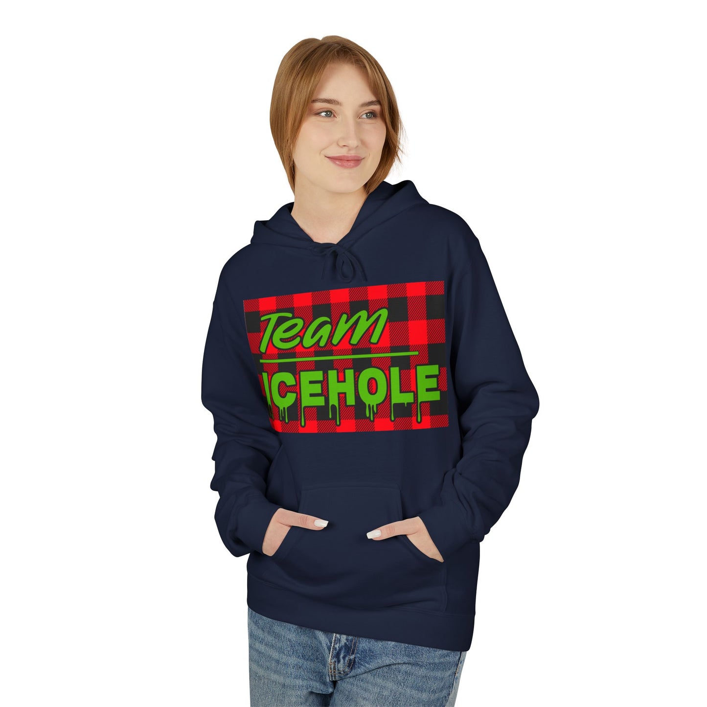 Team Icehole Fleece Hoodie - OG logo