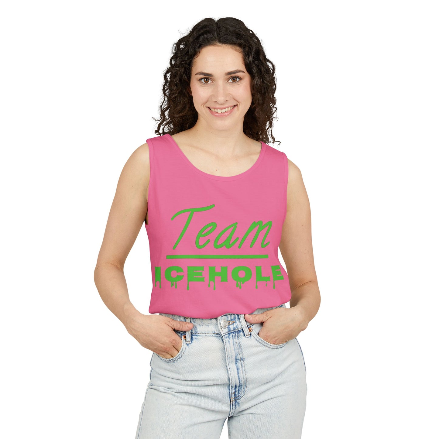 Unisex Team Icehole Tank Top, Summer Tank