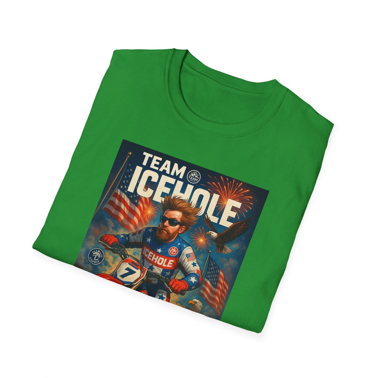 Team Icehole T-Shirt - Living Life One Video at a Time Merica