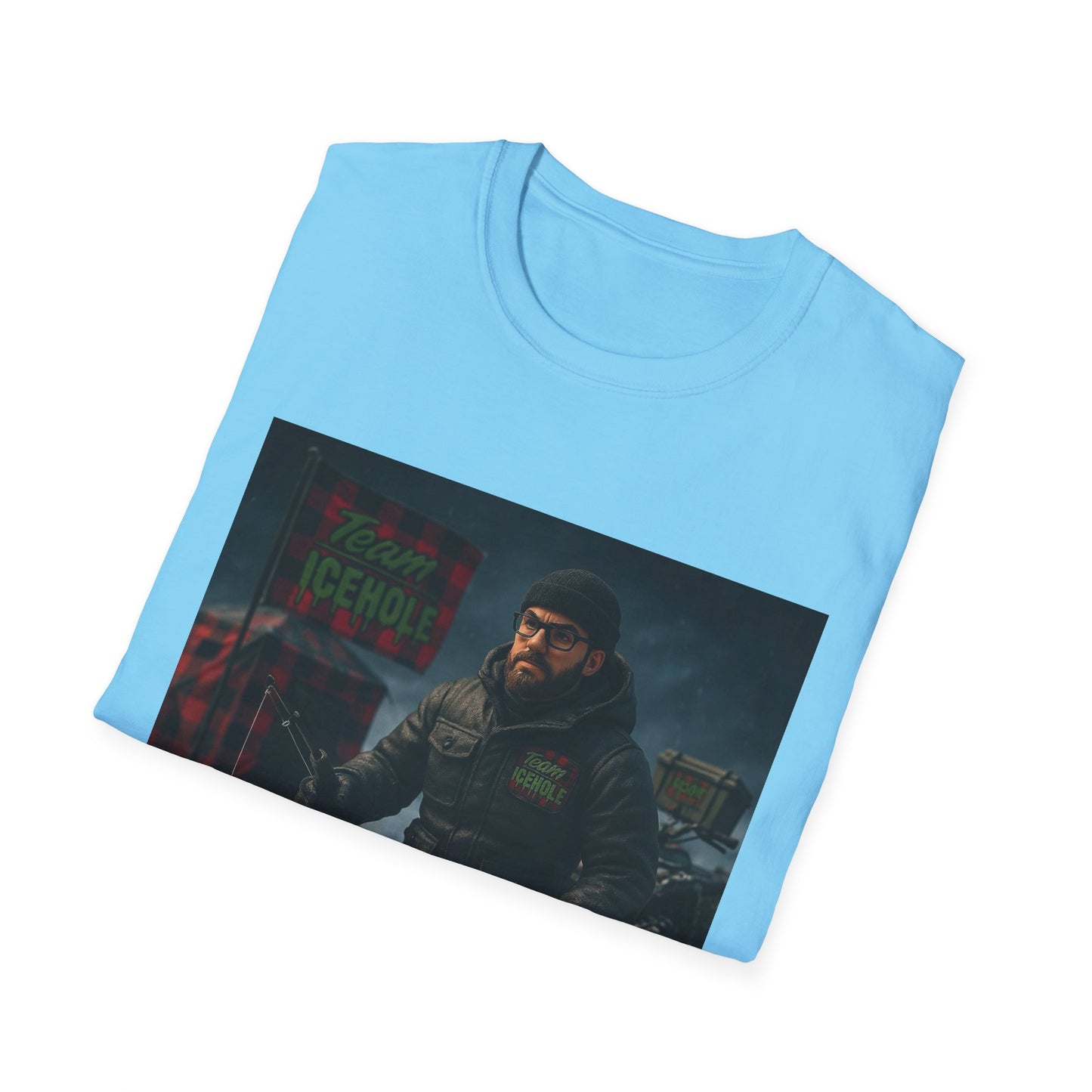 T-Shirt - Team IceHole Camp Setup Adventure Shirt