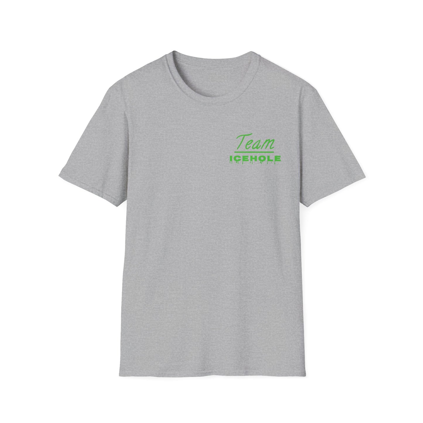 Team Icehole Unisex Softstyle T-Shirt Small Logo|