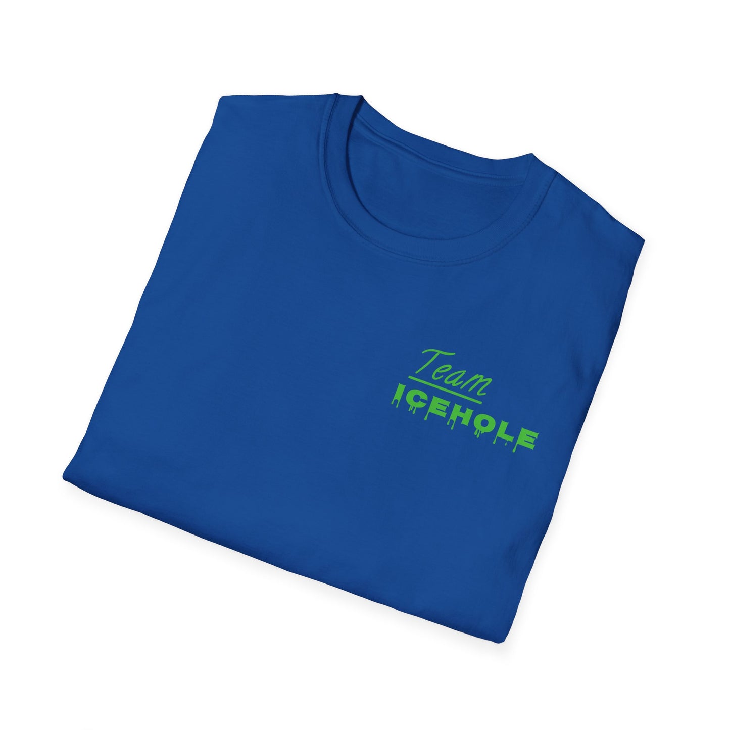Team IceHole T-Shirt with Logo No Background Front Only