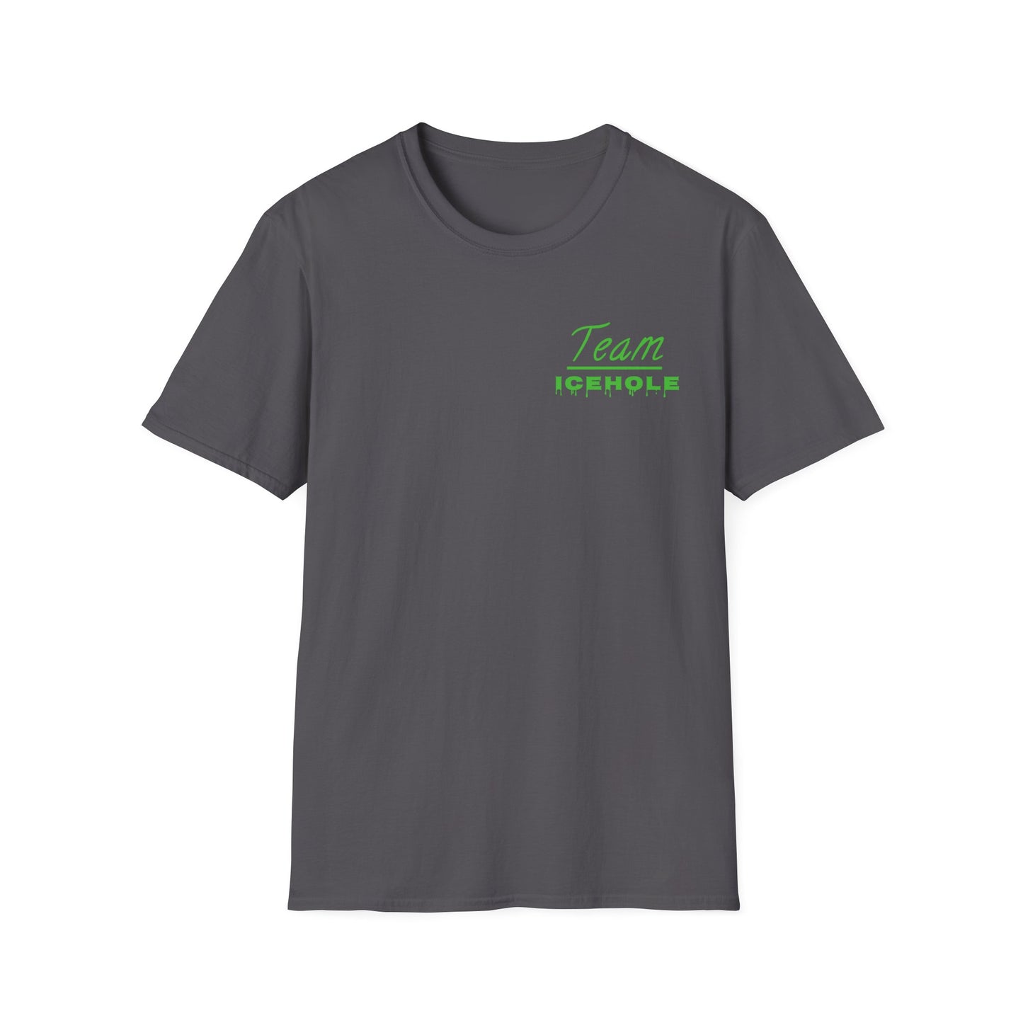 Team Icehole Unisex Softstyle T-Shirt Small Logo|