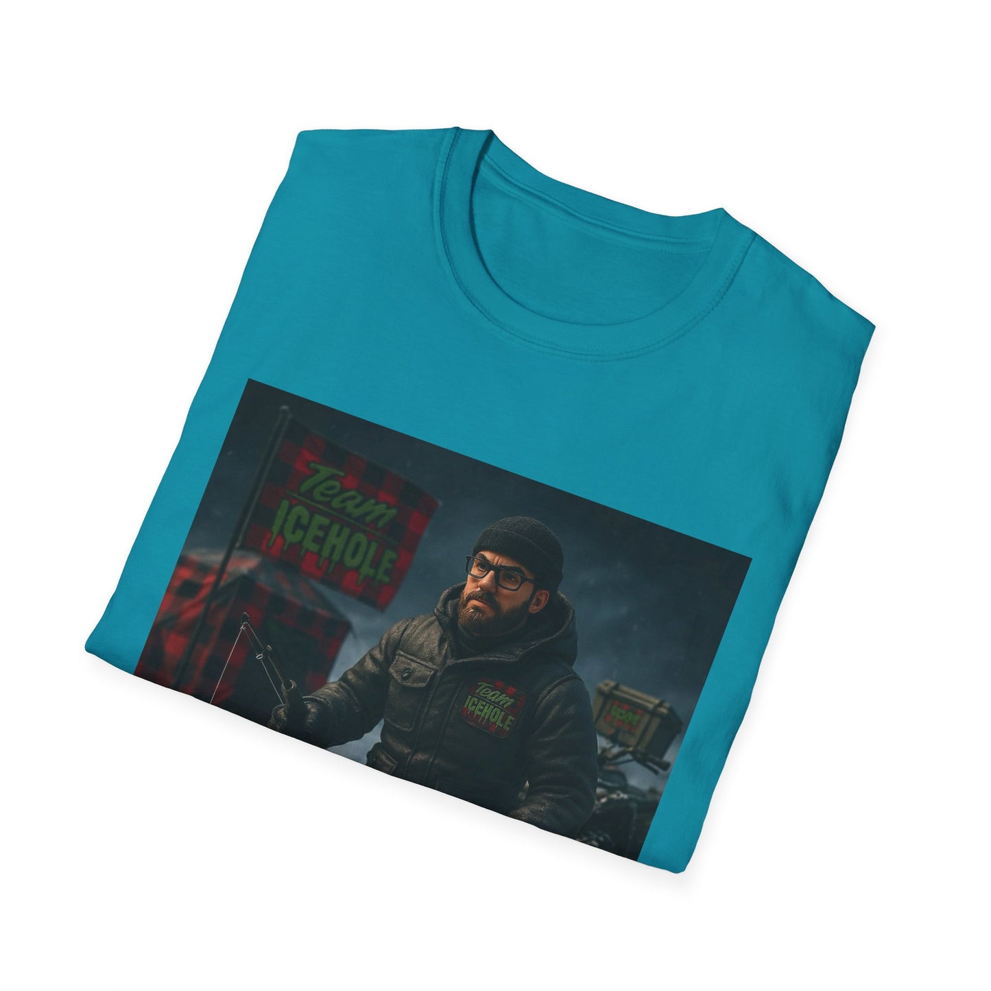 T-Shirt - Team IceHole Camp Setup Adventure Shirt