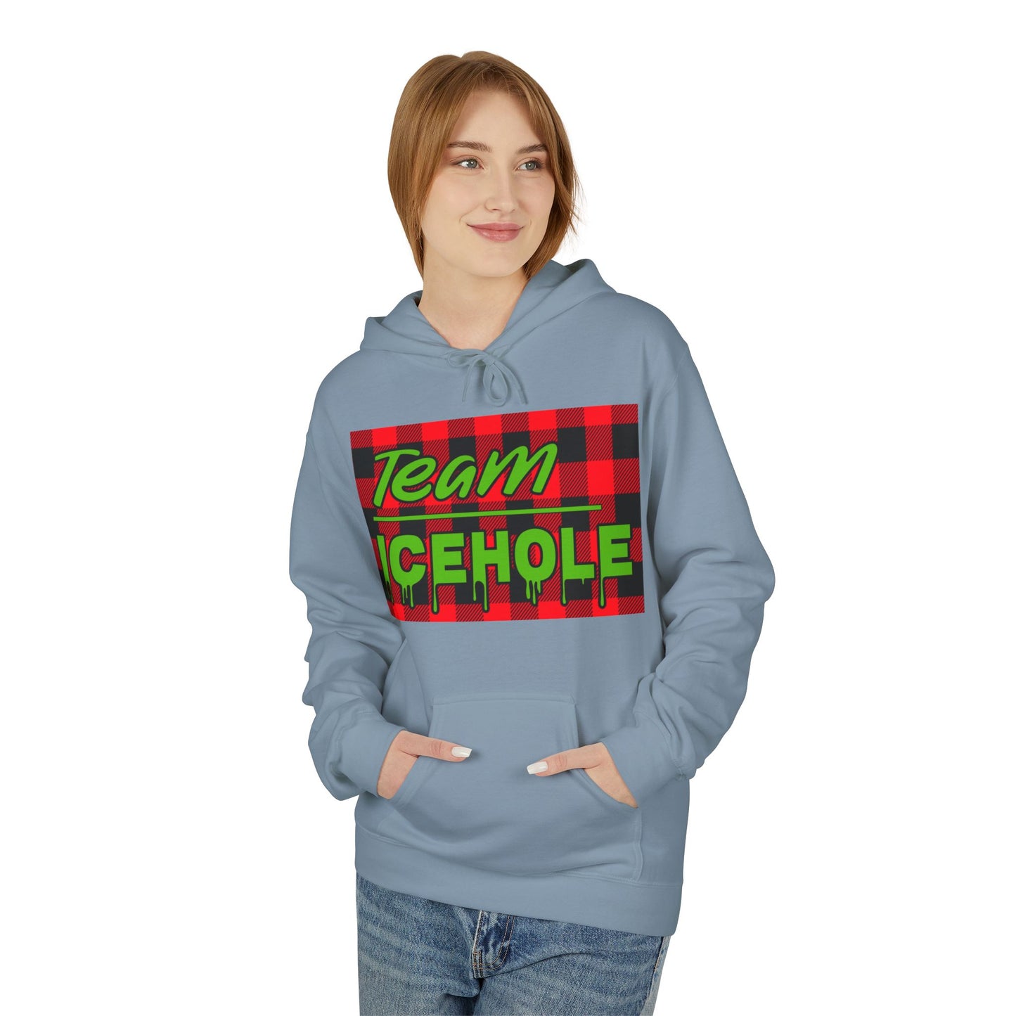 Team Icehole Fleece Hoodie - OG logo