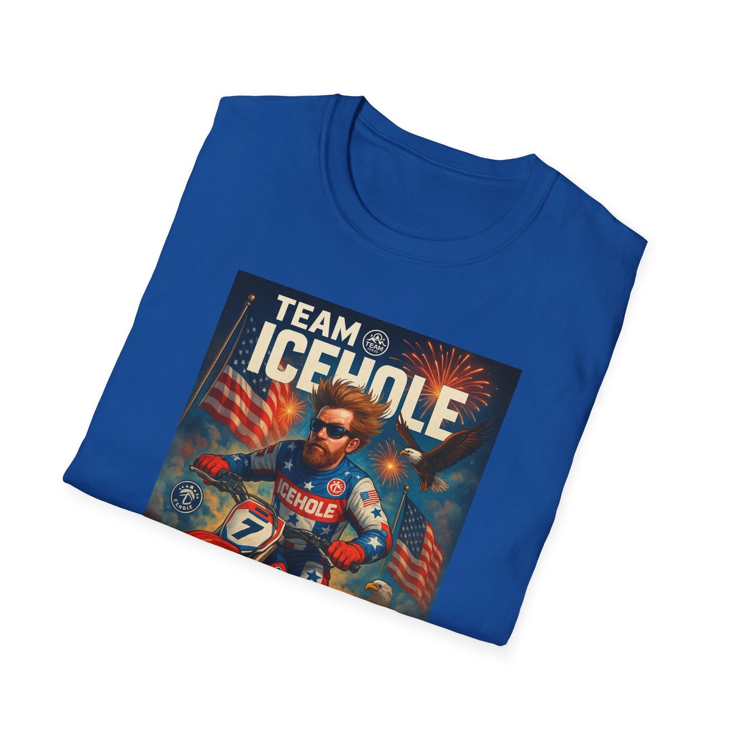 Team Icehole T-Shirt - Living Life One Video at a Time Merica