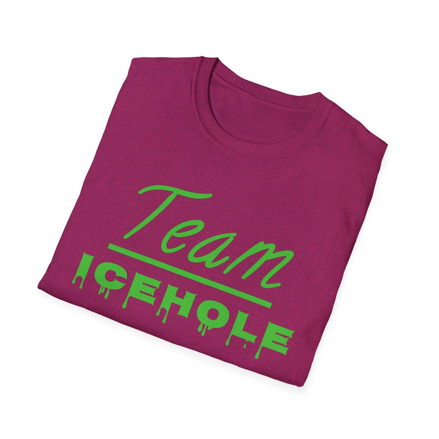 Team Icehole Unisex Softstyle T-Shirt, Fun Shirt for Ice Fishing Lovers, Outdoor Adventure Apparel, Gift for Sports Enthusiasts, Cool [...]