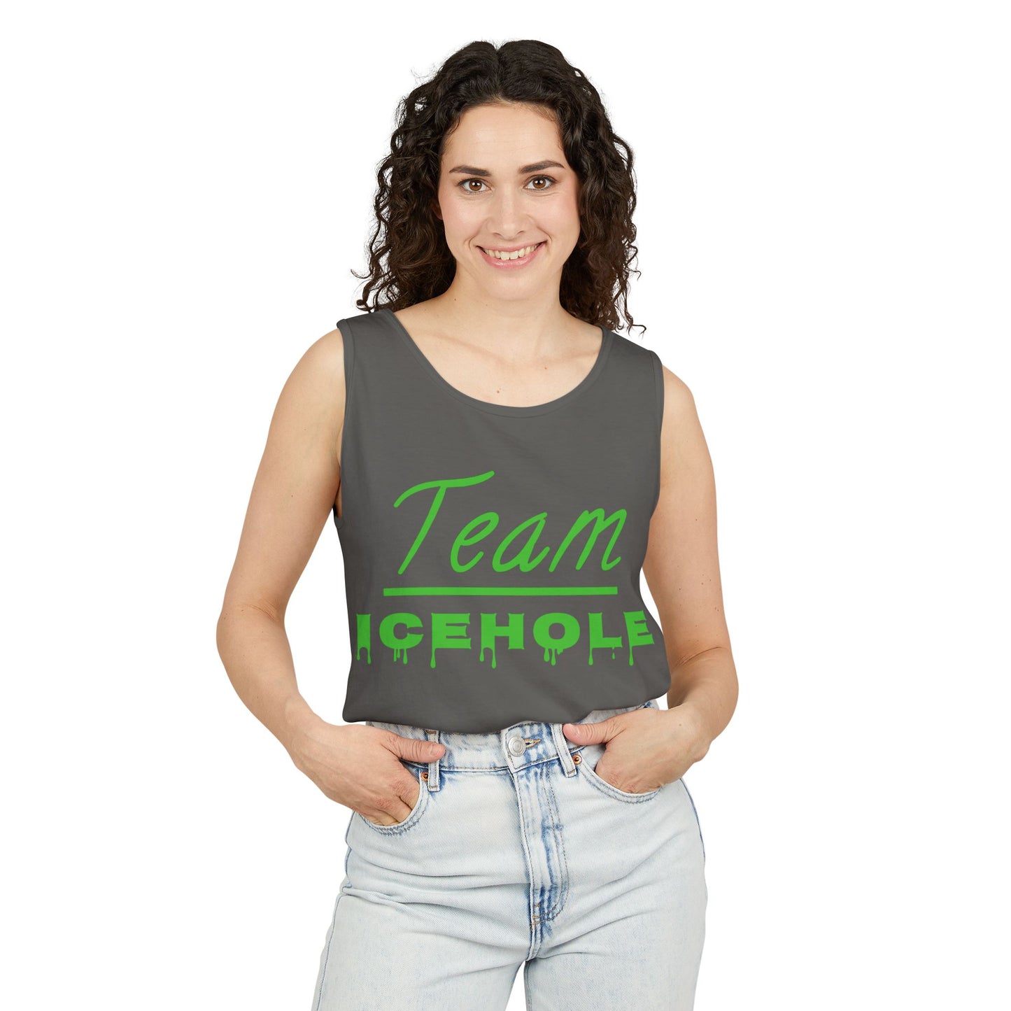 Unisex Team Icehole Tank Top, Summer Tank