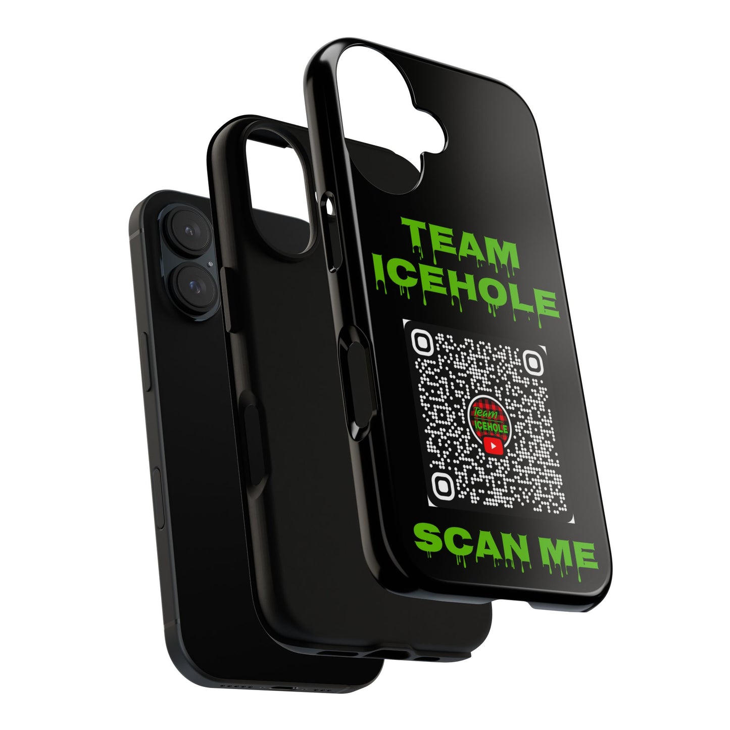 Phone Case — Team Icehole QR Scan Design