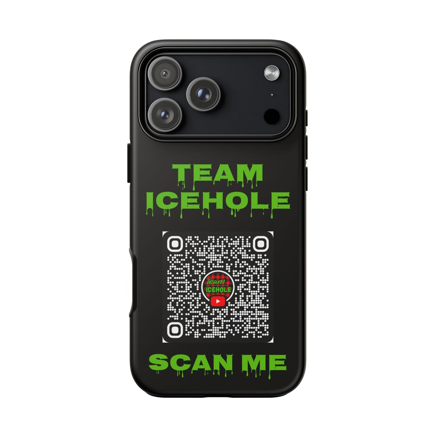 Phone Case — Team Icehole QR Scan Design
