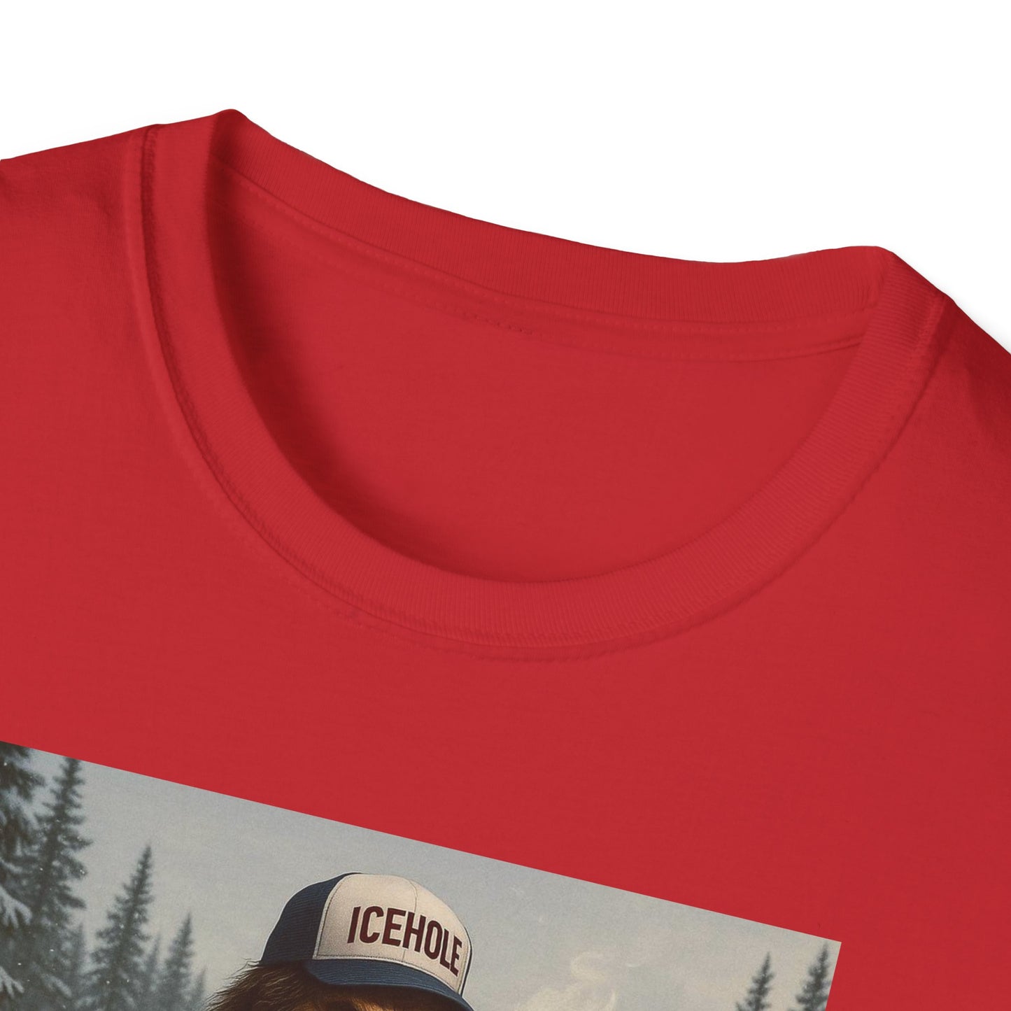 T-Shirt - Team IceHole Big Foot Mascot Feel the Nature!