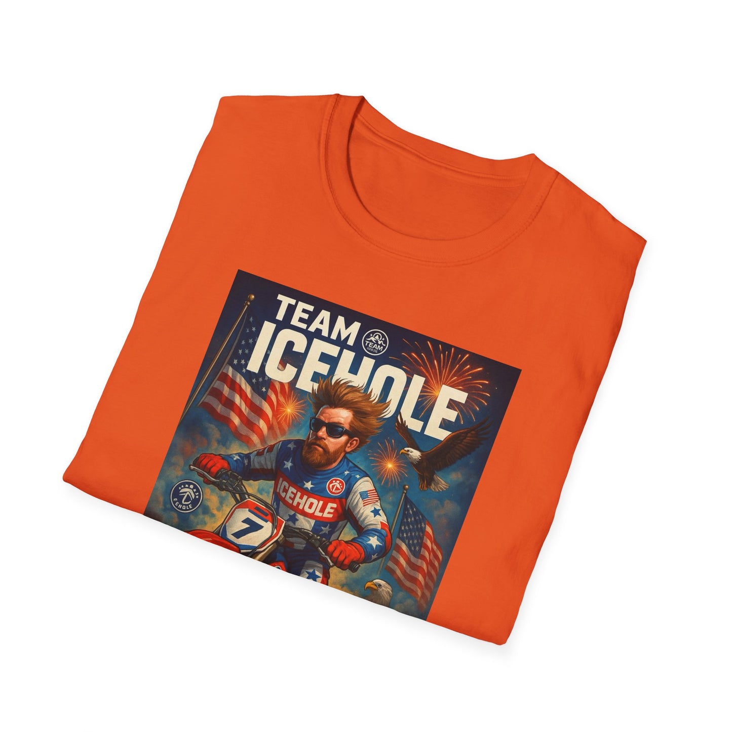 Team Icehole T-Shirt - Living Life One Video at a Time Merica