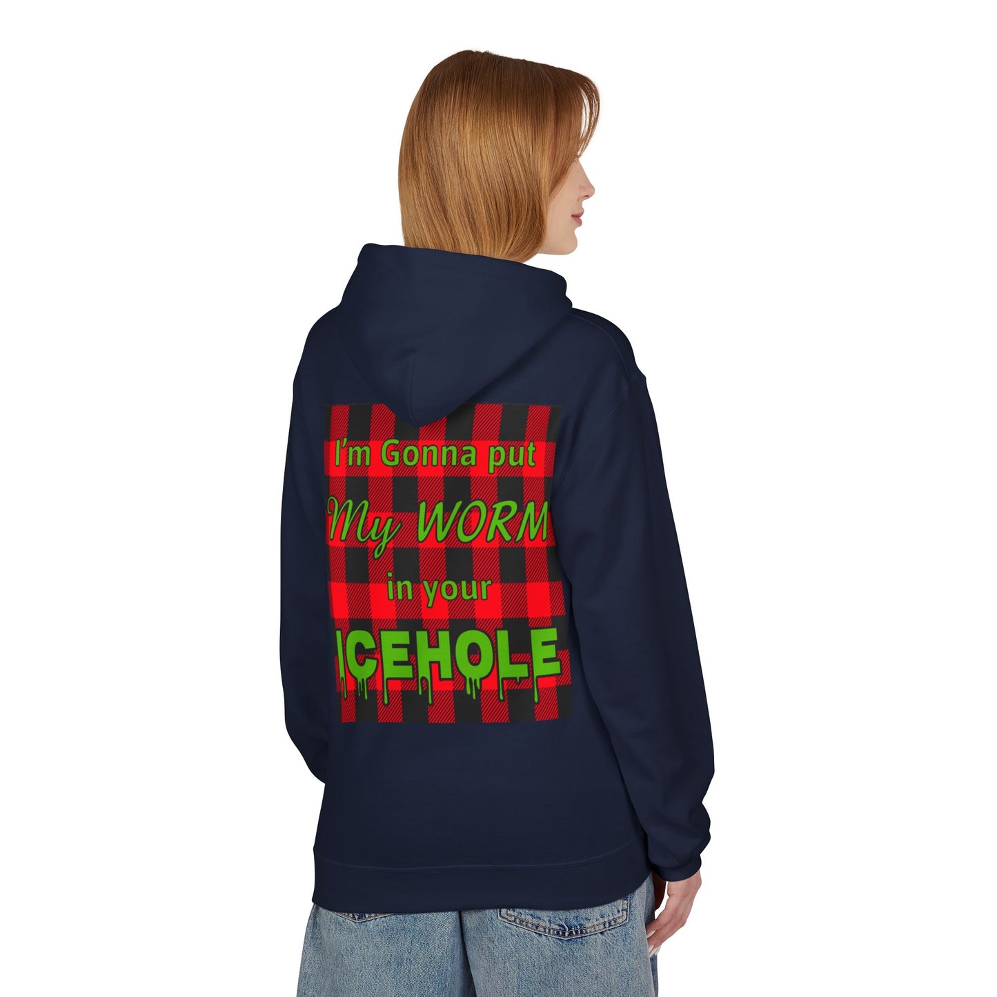 Team Icehole Fleece Hoodie - OG logo