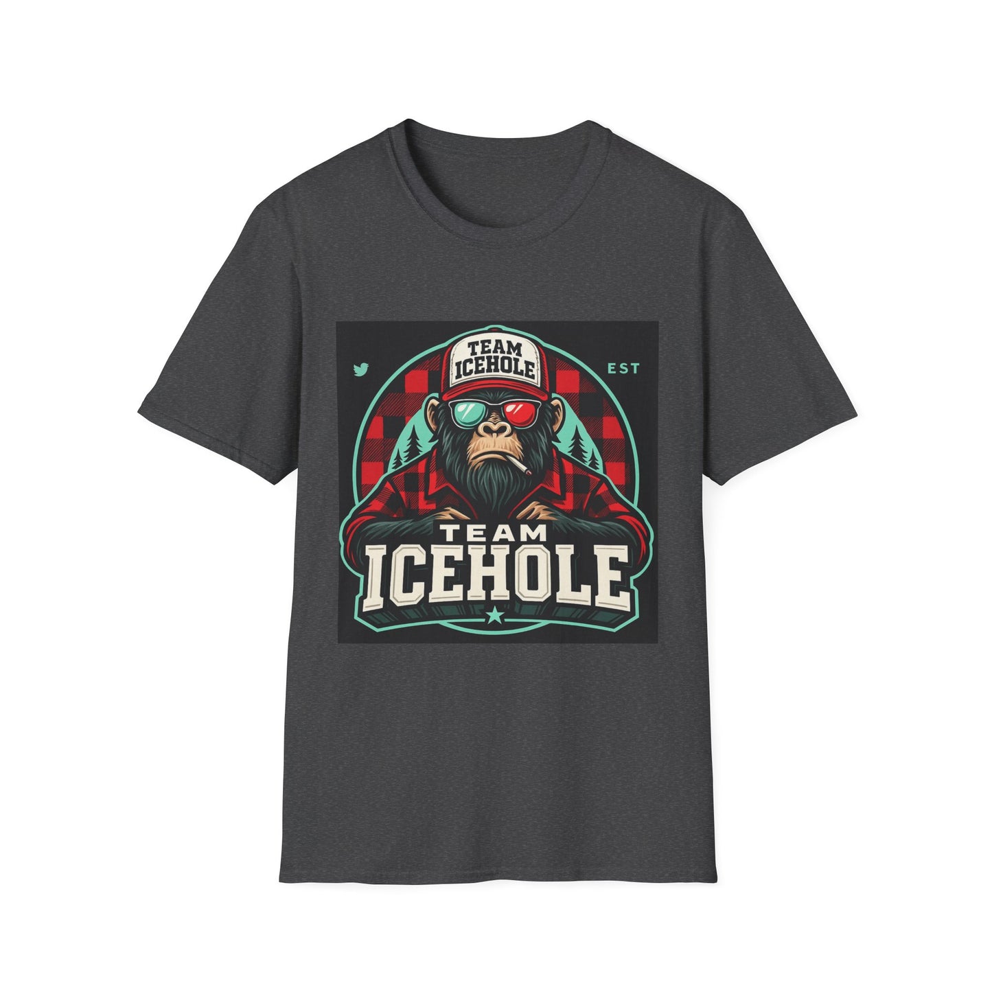 T-Shirt - Team IceHole Smoking BigFoot