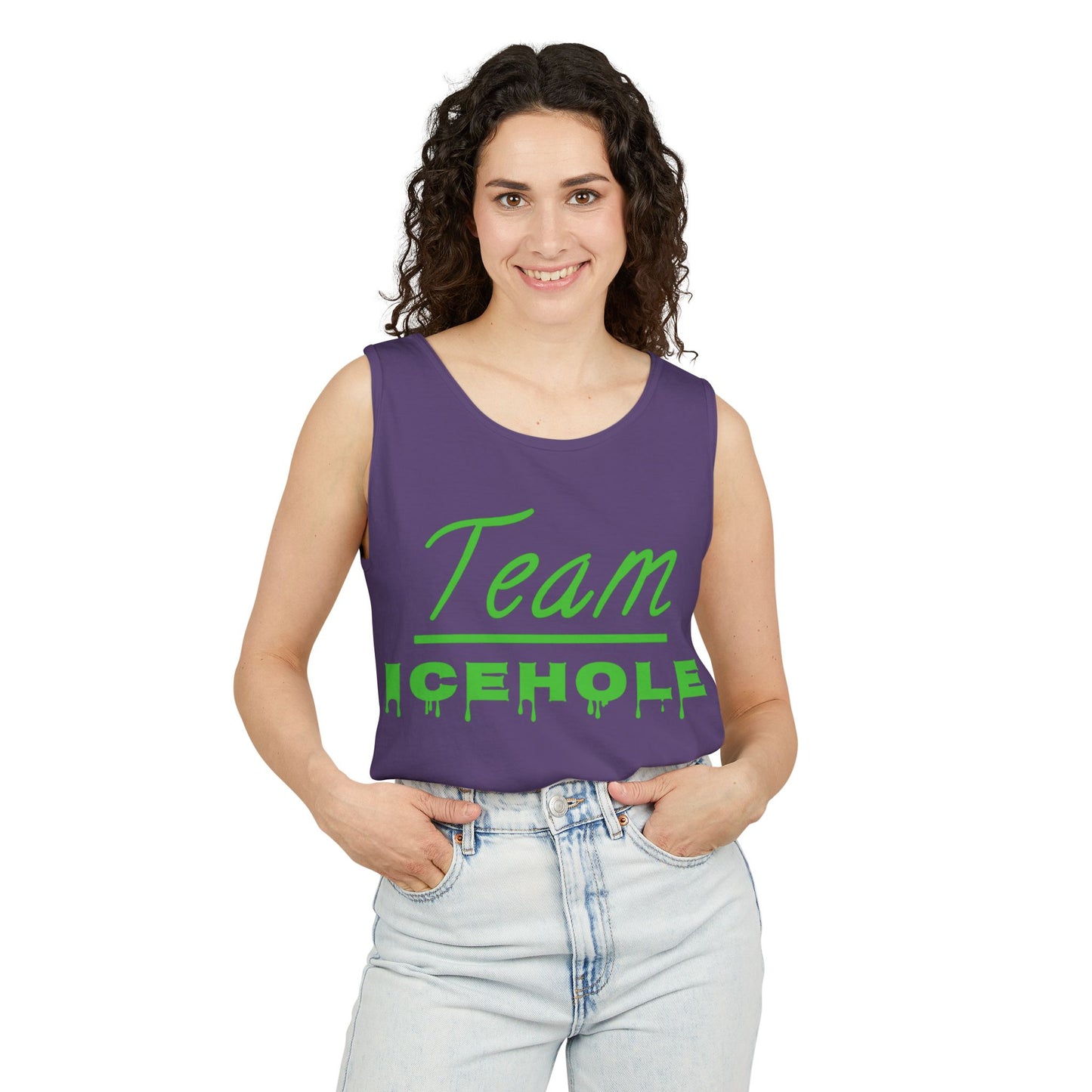 Unisex Team Icehole Tank Top, Summer Tank