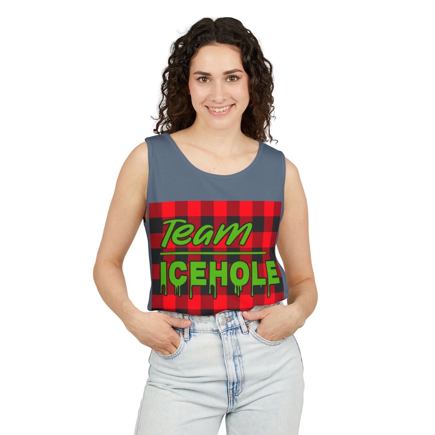 Team Icehole Unisex Tank Top | Lightweight Summer Tee