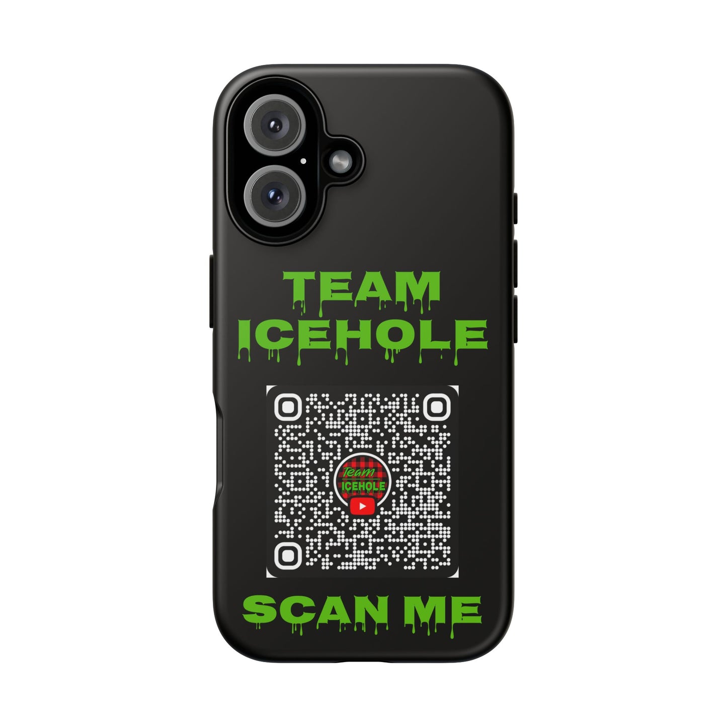 Phone Case — Team Icehole QR Scan Design