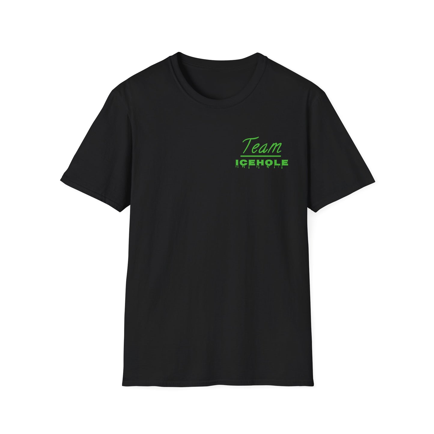 Team Icehole Unisex Softstyle T-Shirt Small Logo|