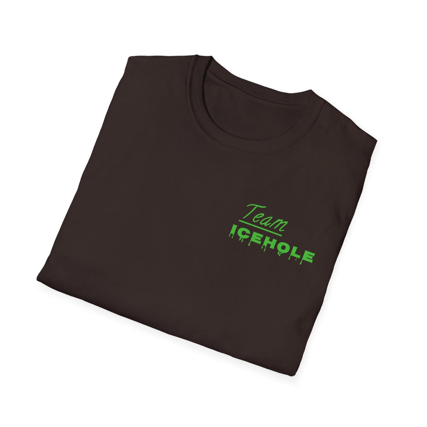 Team IceHole T-Shirt with Logo No Background Front Only
