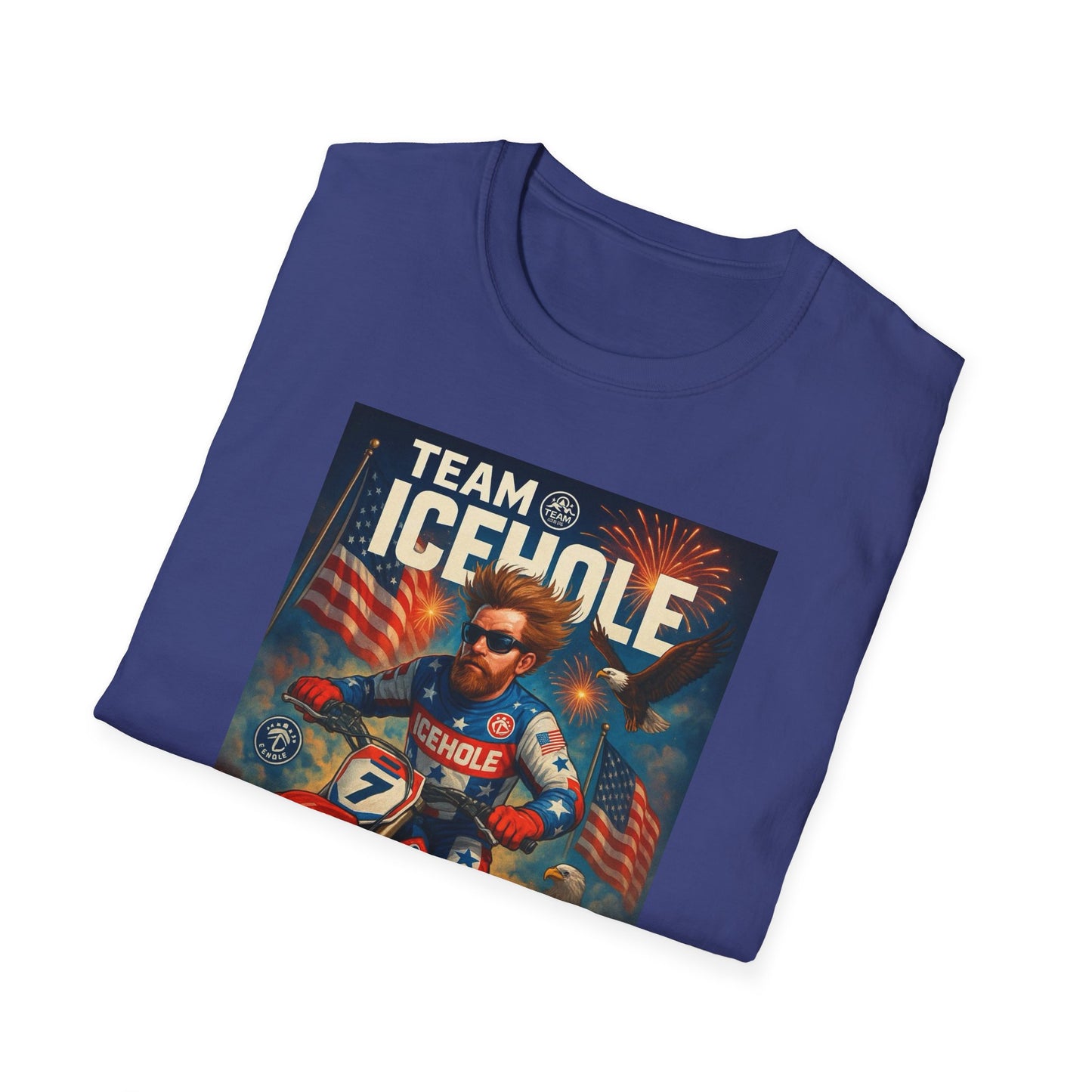 Team Icehole T-Shirt - Living Life One Video at a Time Merica