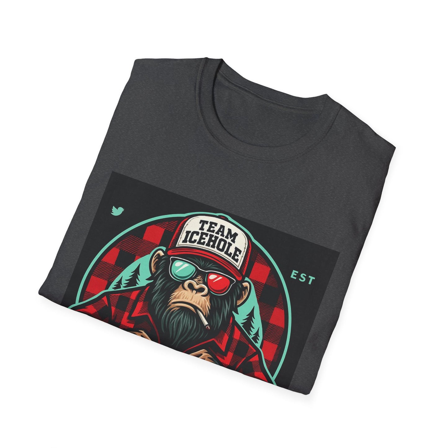 T-Shirt - Team IceHole Smoking BigFoot