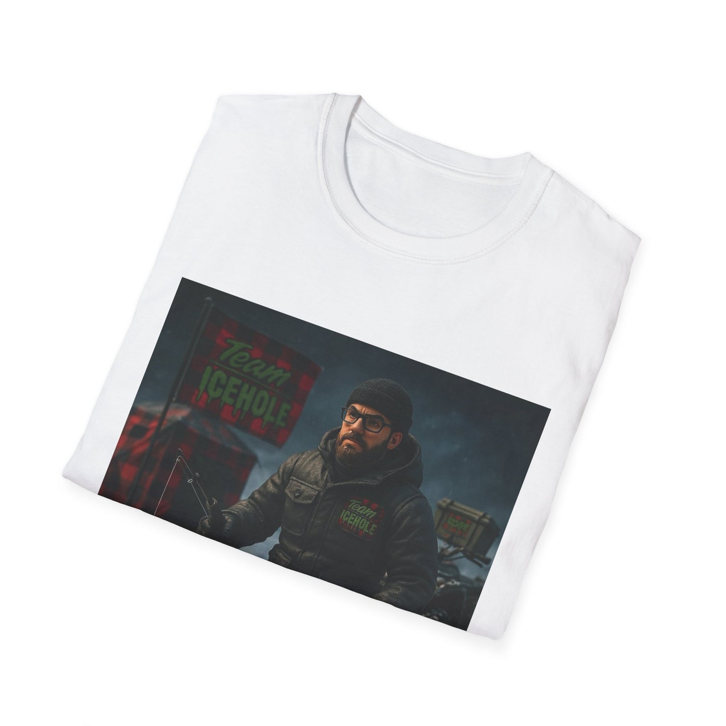 T-Shirt - Team IceHole Camp Setup Adventure Shirt