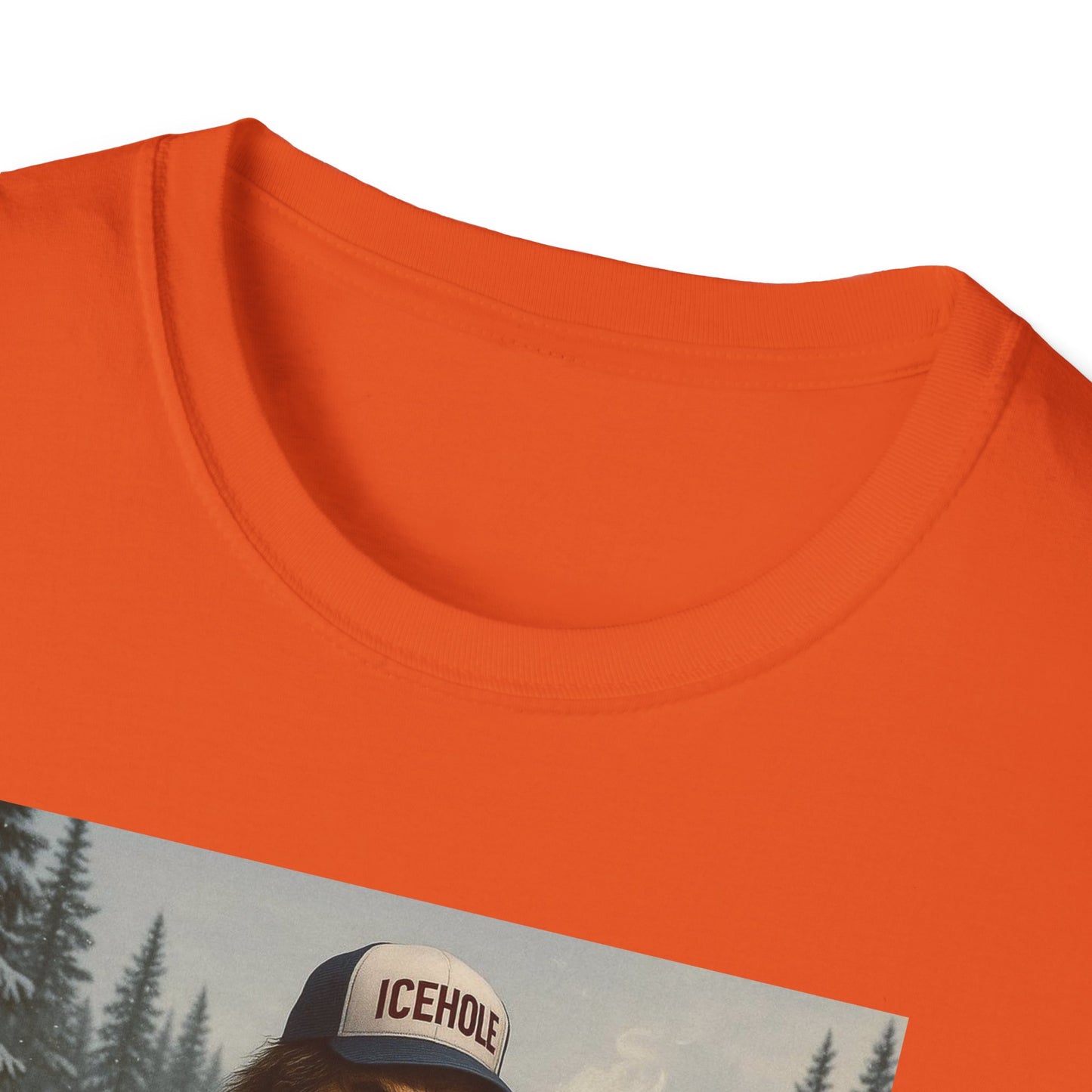 T-Shirt - Team IceHole Big Foot Mascot Feel the Nature!