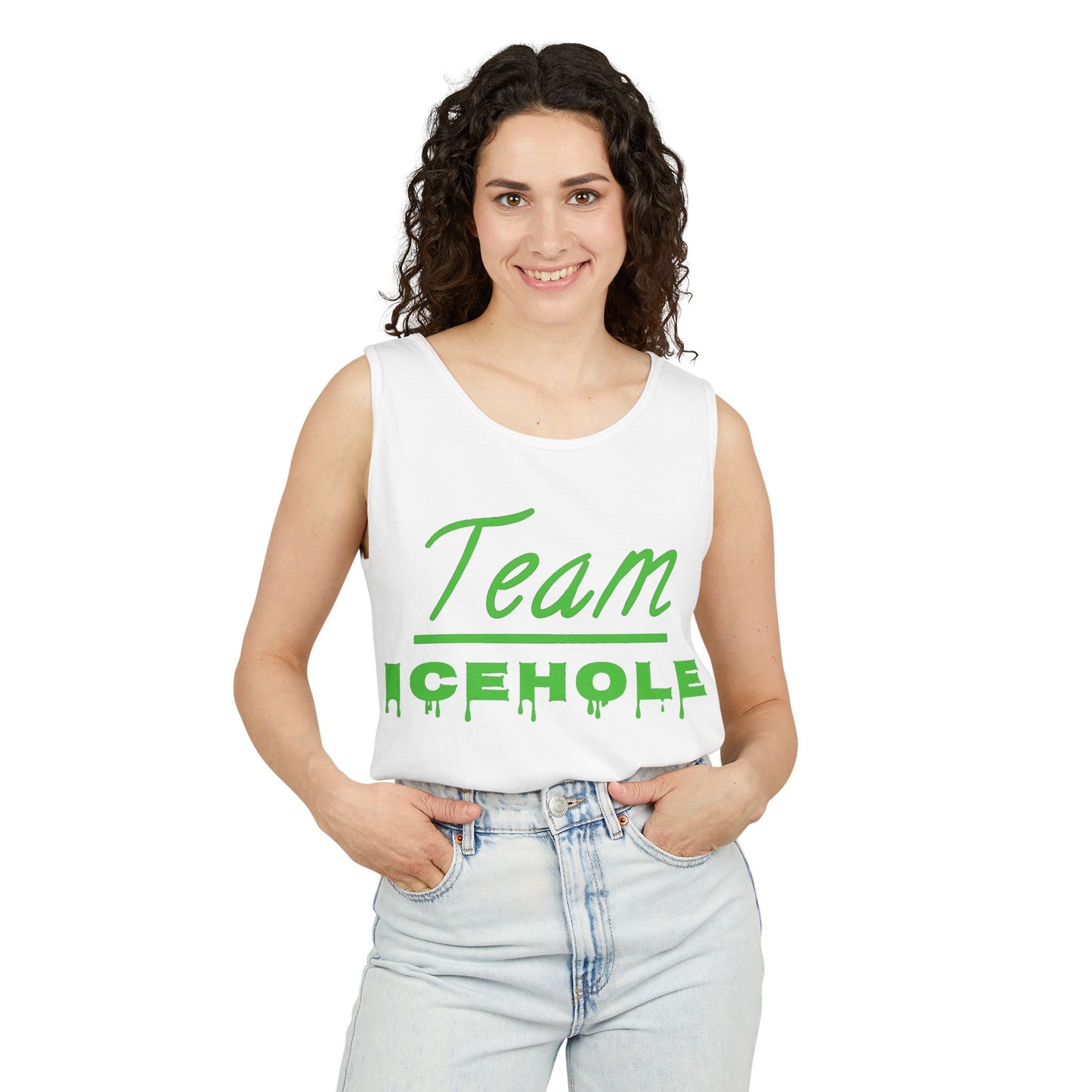 Unisex Team Icehole Tank Top, Summer Tank