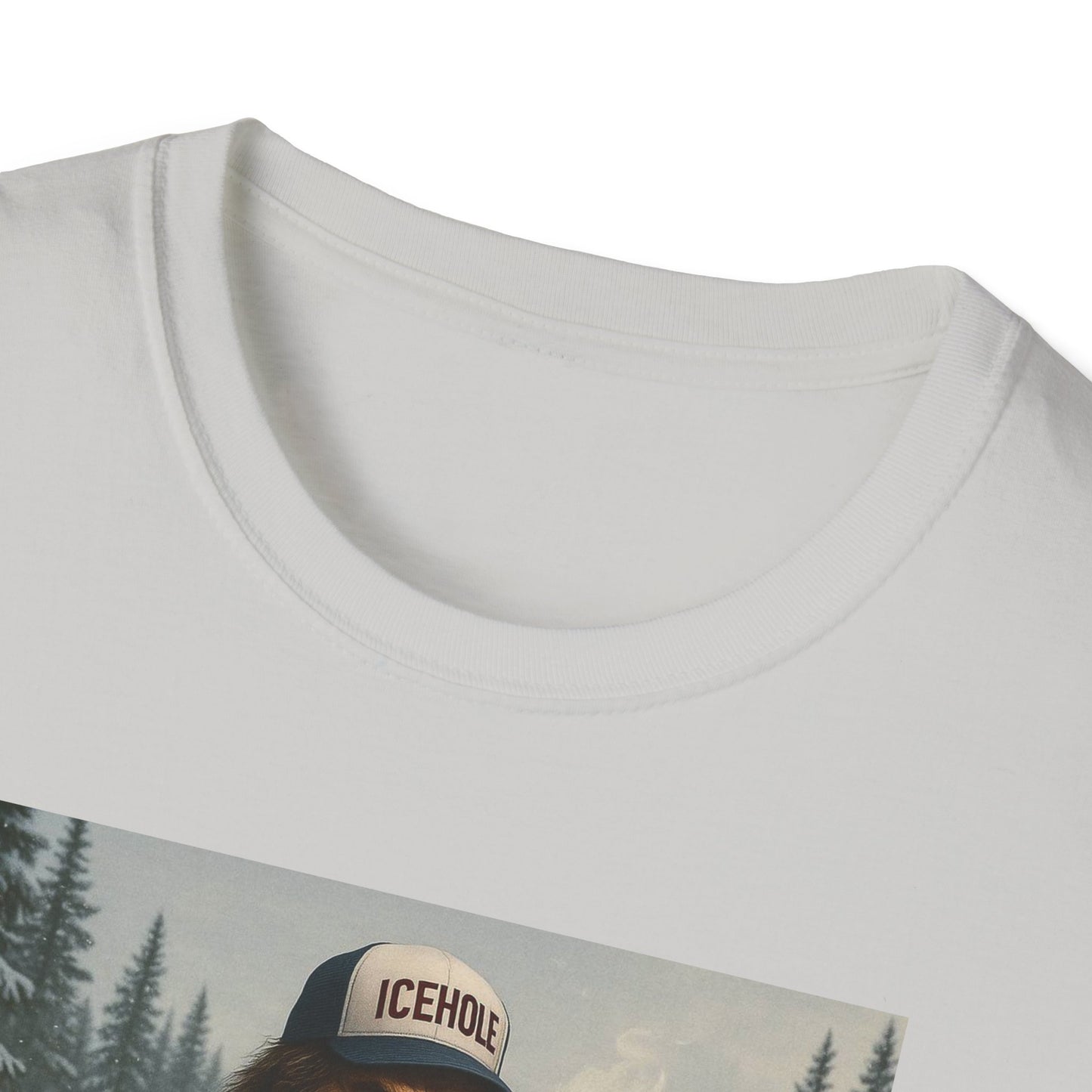 T-Shirt - Team IceHole Big Foot Mascot Feel the Nature!