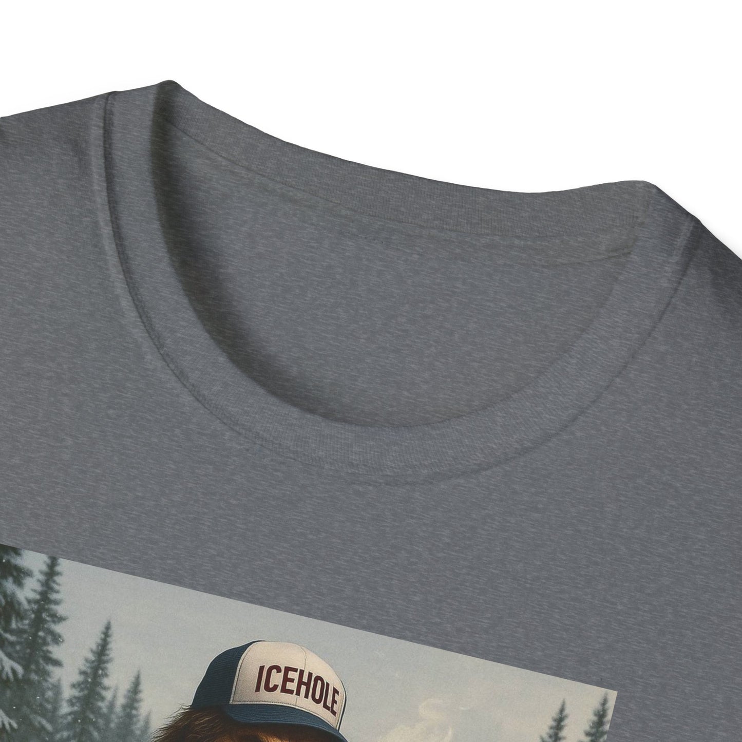 T-Shirt - Team IceHole Big Foot Mascot Feel the Nature!