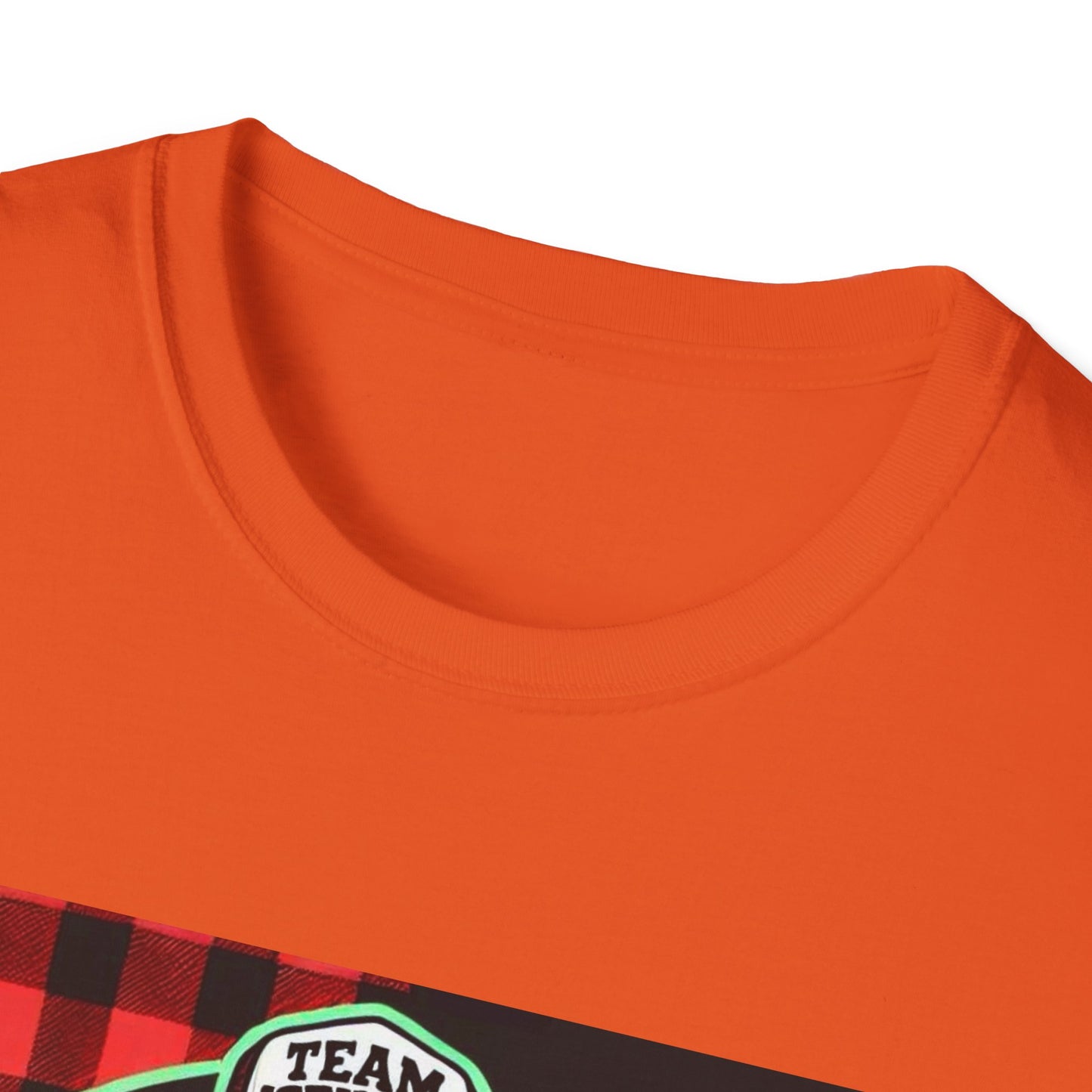 T-Shirt for Outdoor Enthusiasts - Team IceHole BigFoot Holding Logo