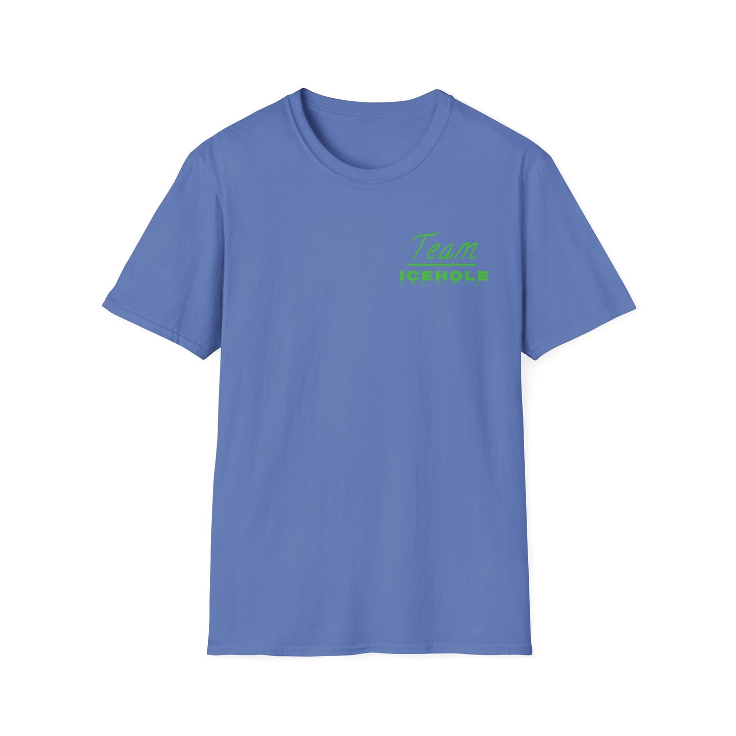 Team Icehole Unisex Softstyle T-Shirt Small Logo|