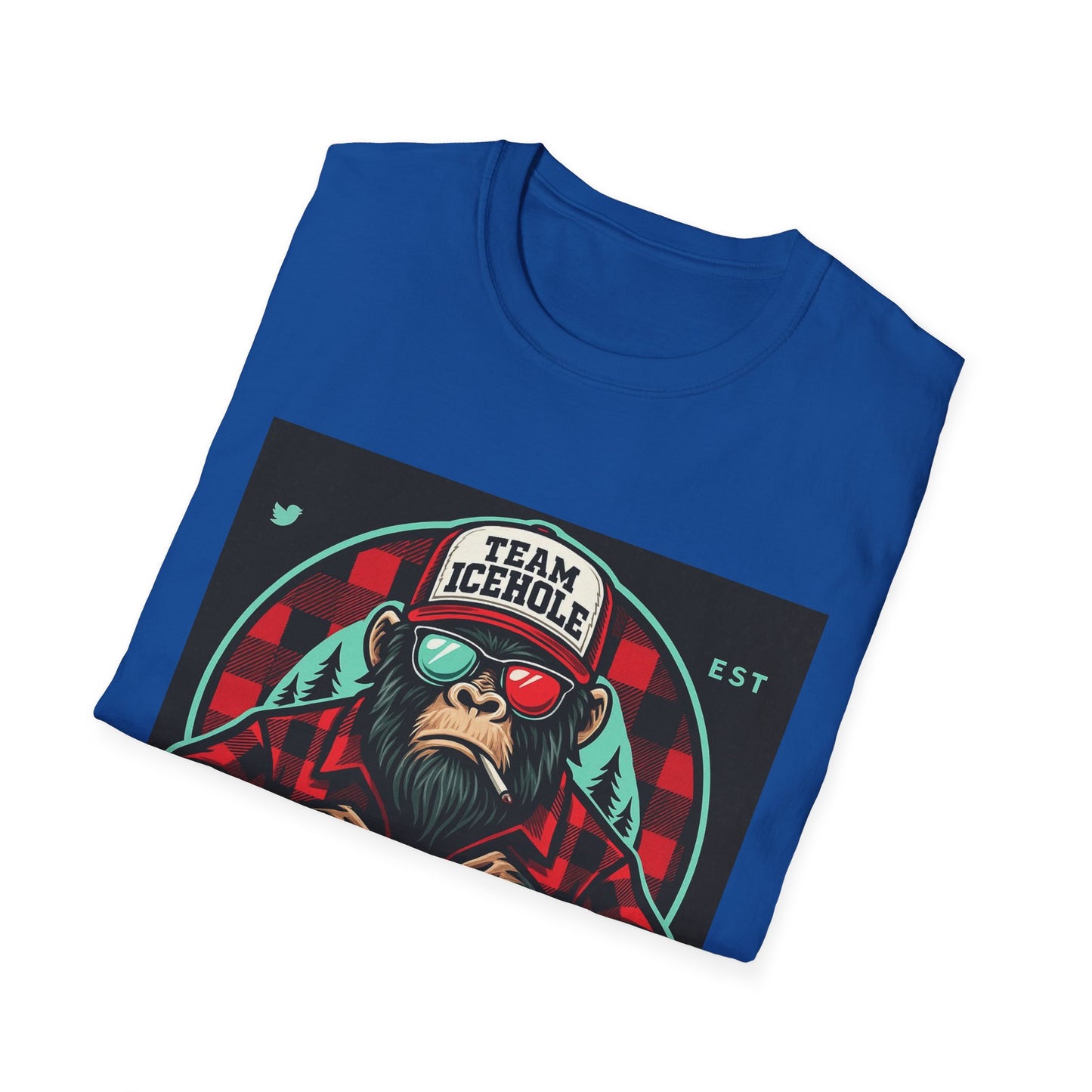 T-Shirt - Team IceHole Smoking BigFoot