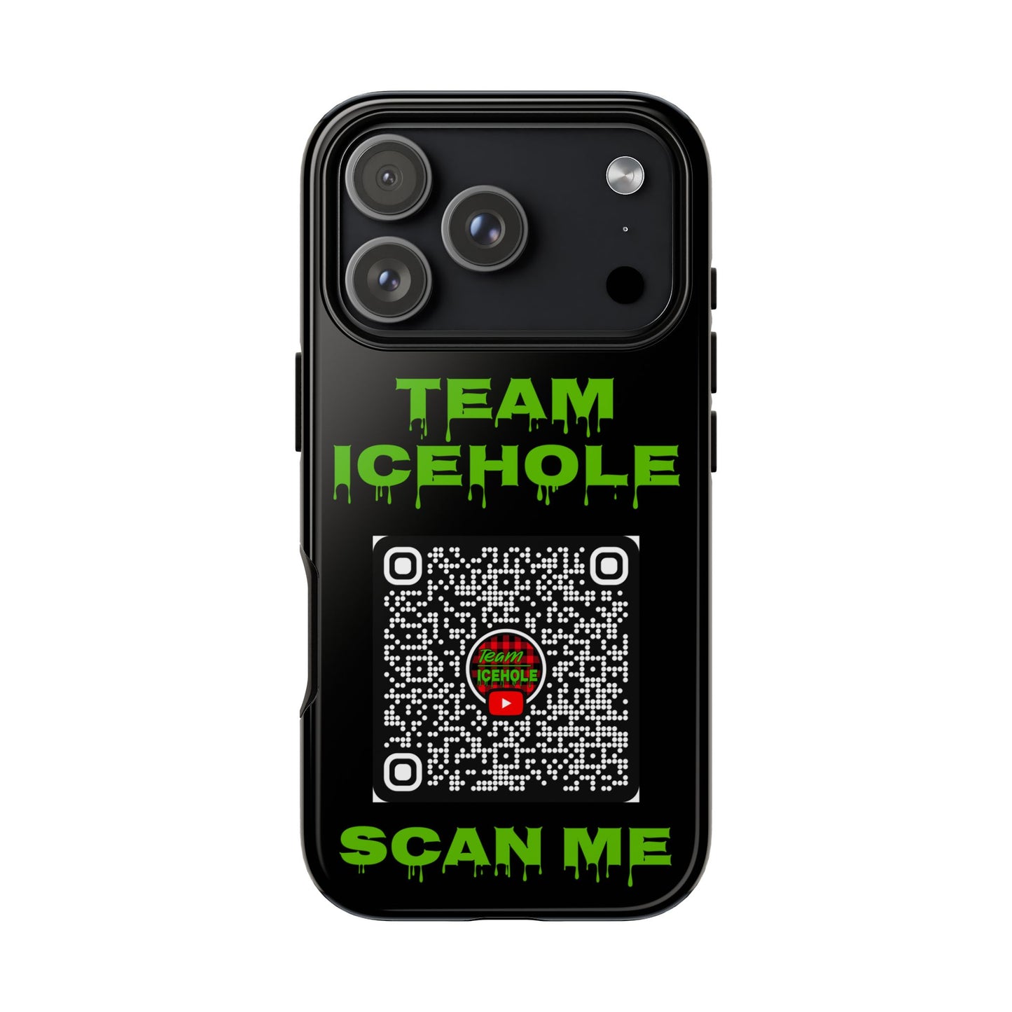 Phone Case — Team Icehole QR Scan Design