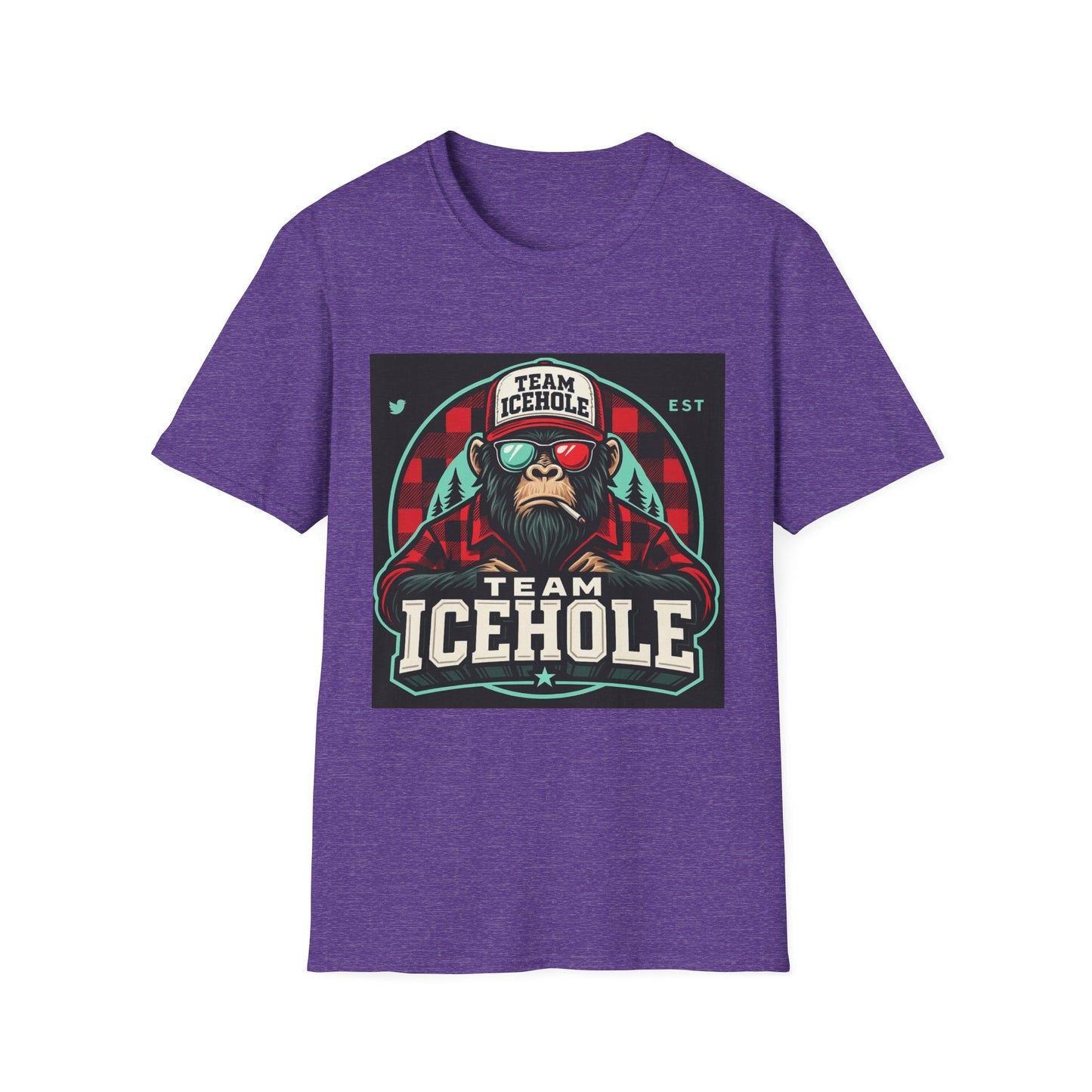 T-Shirt - Team IceHole Smoking BigFoot