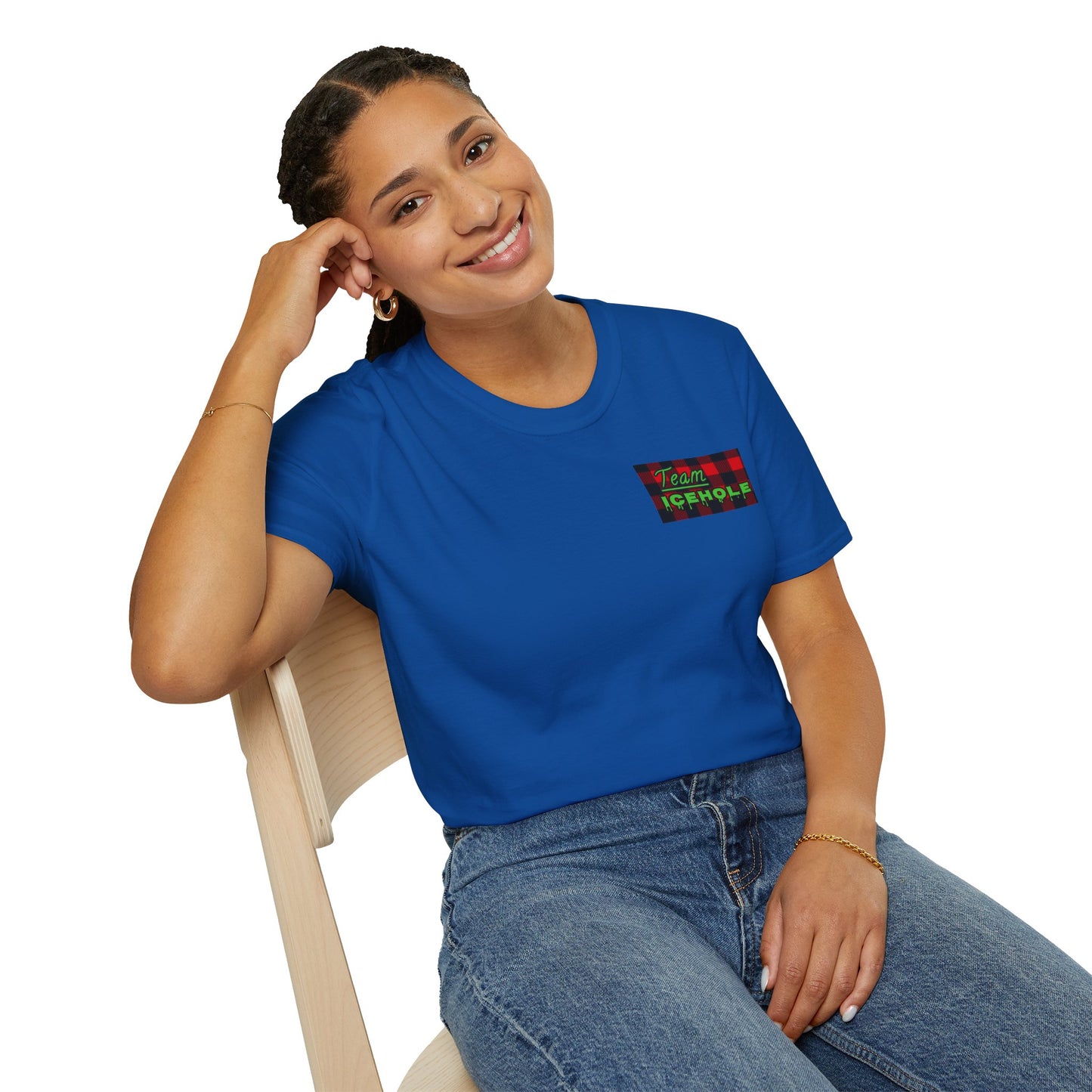 T-Shirt Small Team IceHole Logo Front Only