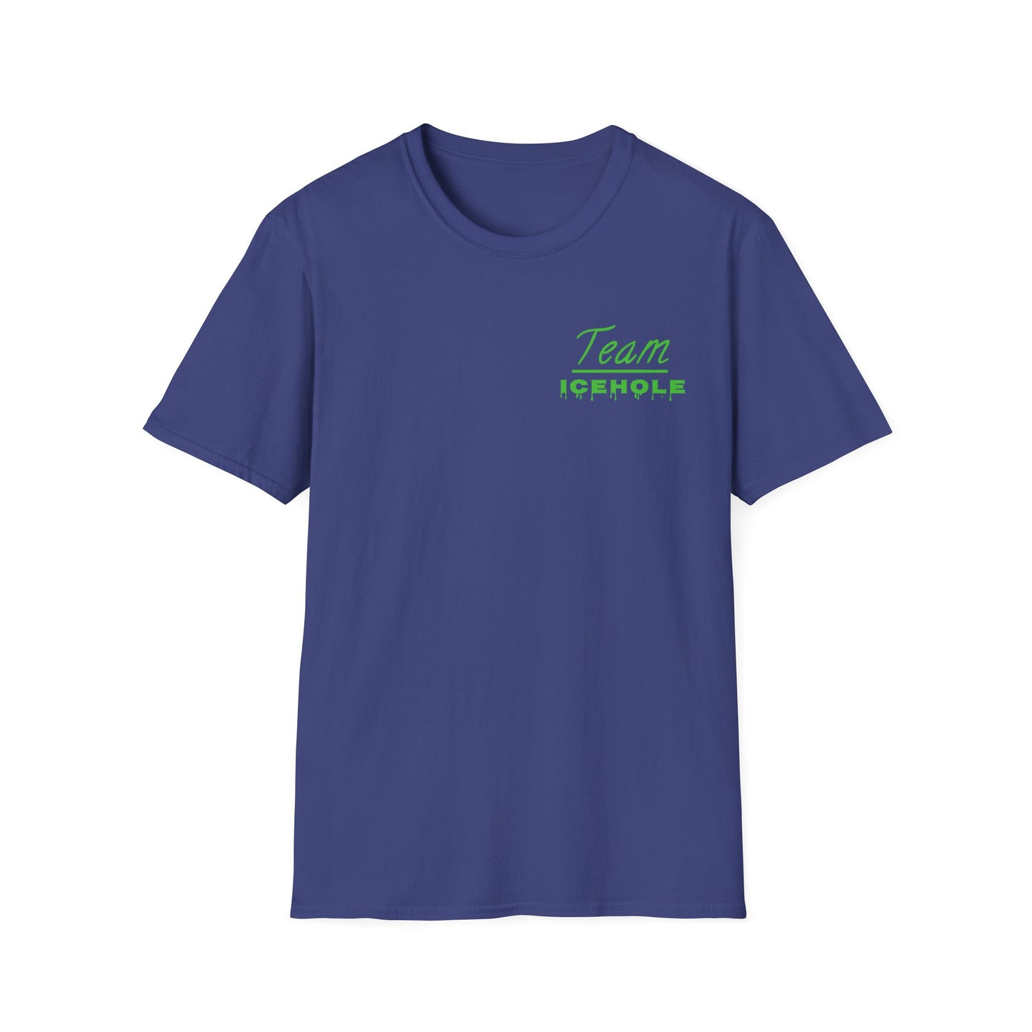 Team Icehole Unisex Softstyle T-Shirt Small Logo|