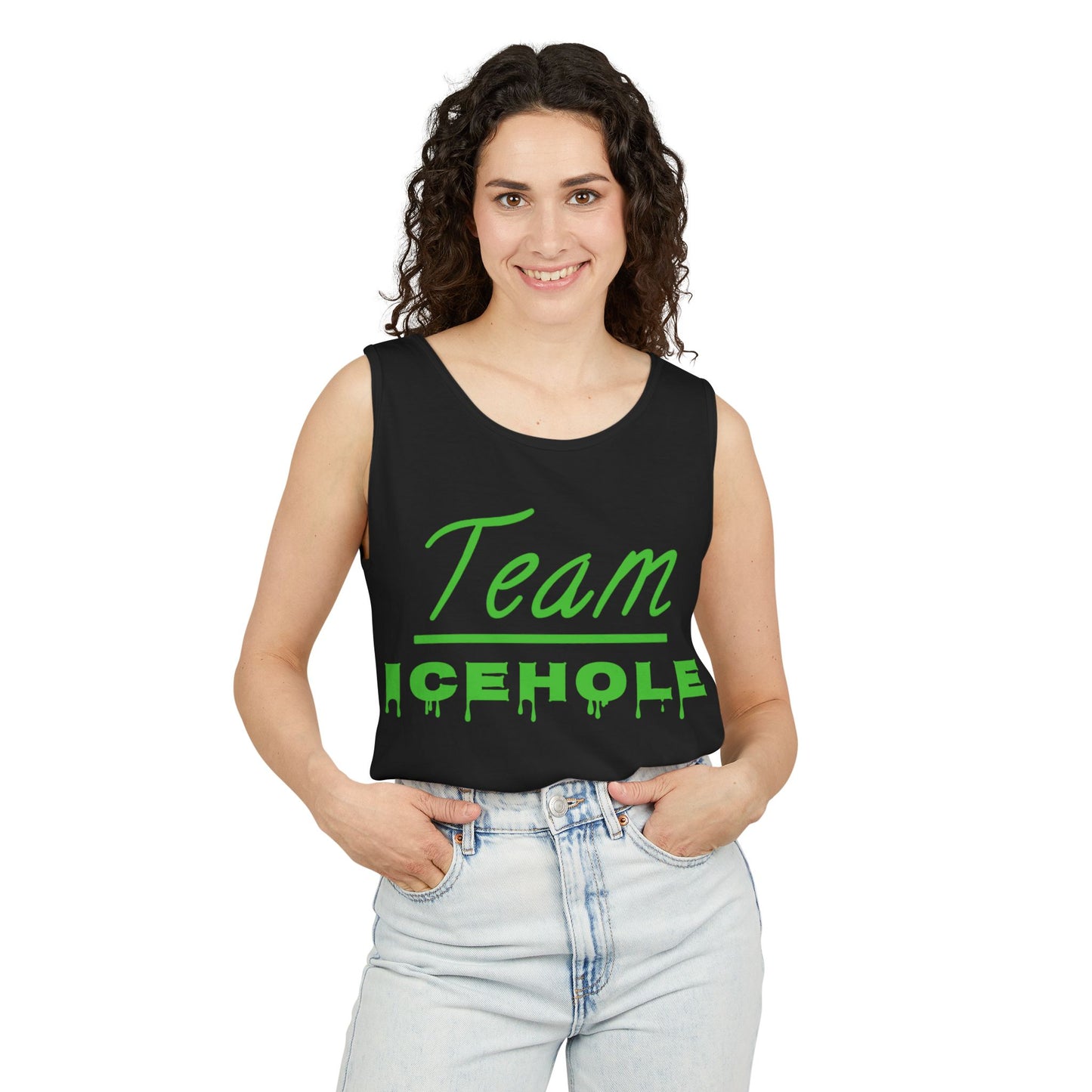 Unisex Team Icehole Tank Top, Summer Tank