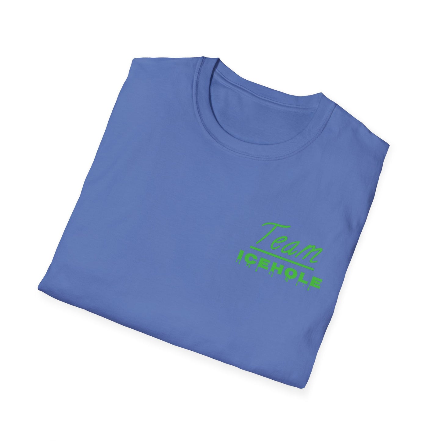 Team Icehole Unisex Softstyle T-Shirt Small Logo|
