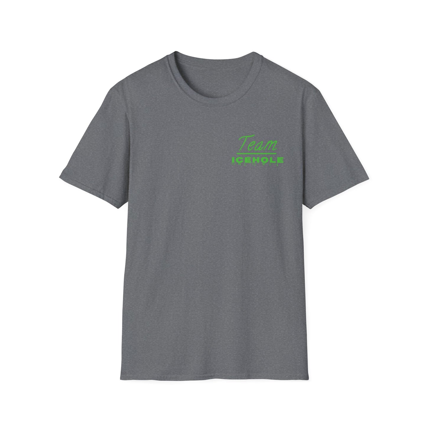 Team Icehole Unisex Softstyle T-Shirt Small Logo|