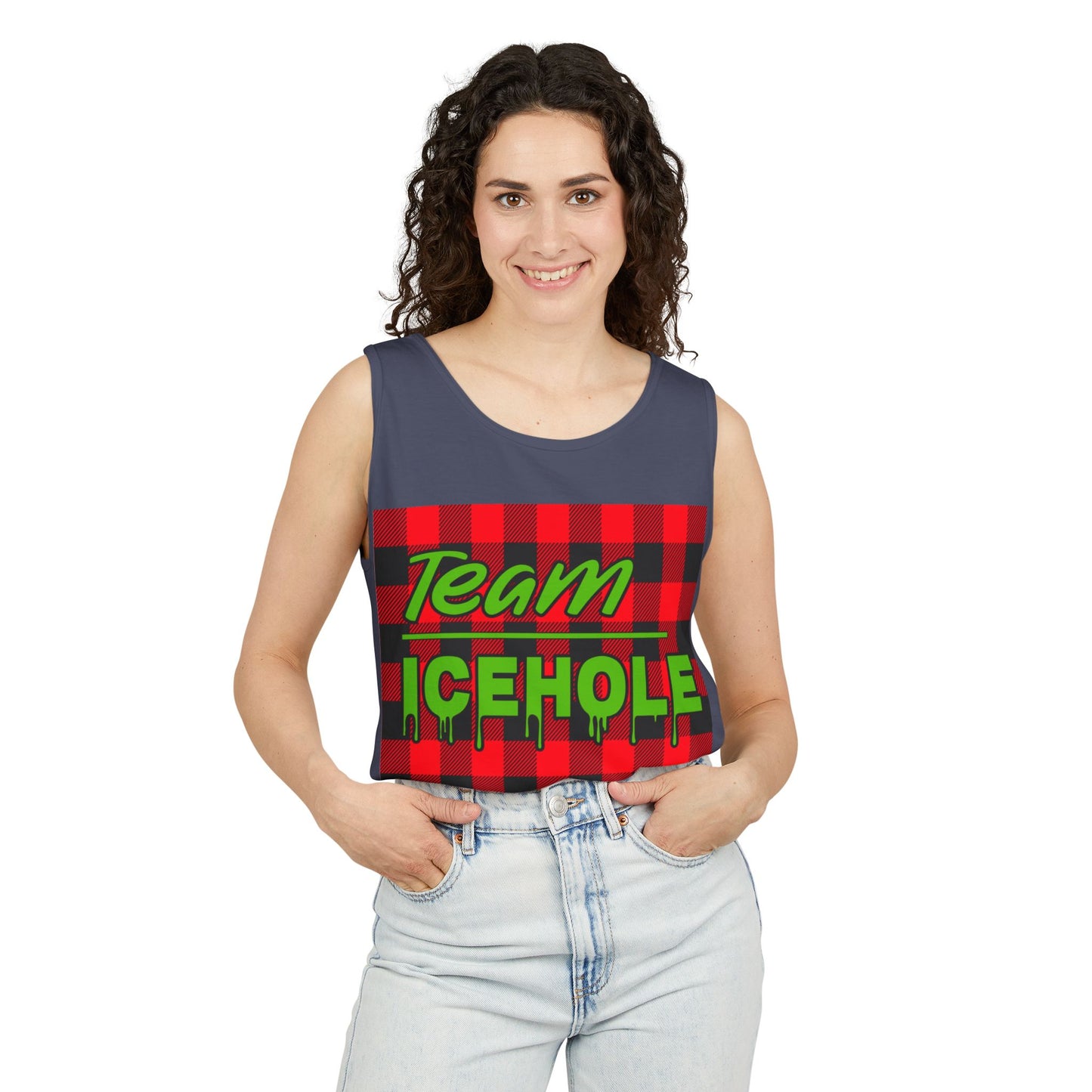 Team Icehole Unisex Tank Top | Lightweight Summer Tee