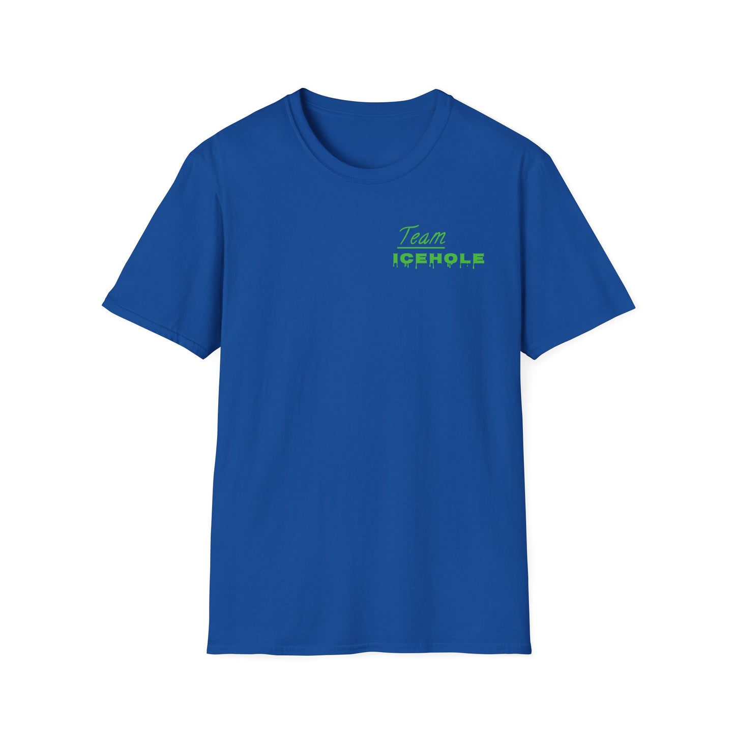 Team IceHole T-Shirt with Logo No Background Front Only