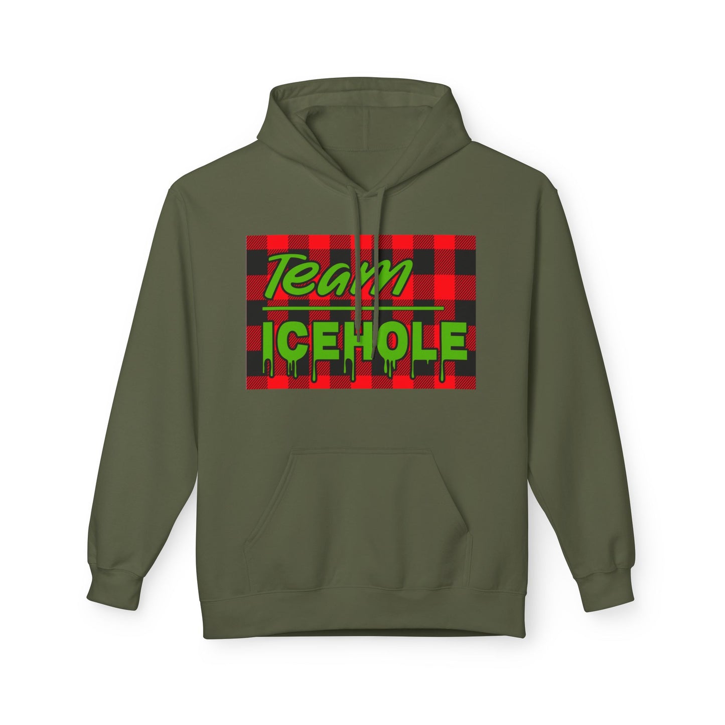 Team Icehole Fleece Hoodie - OG logo